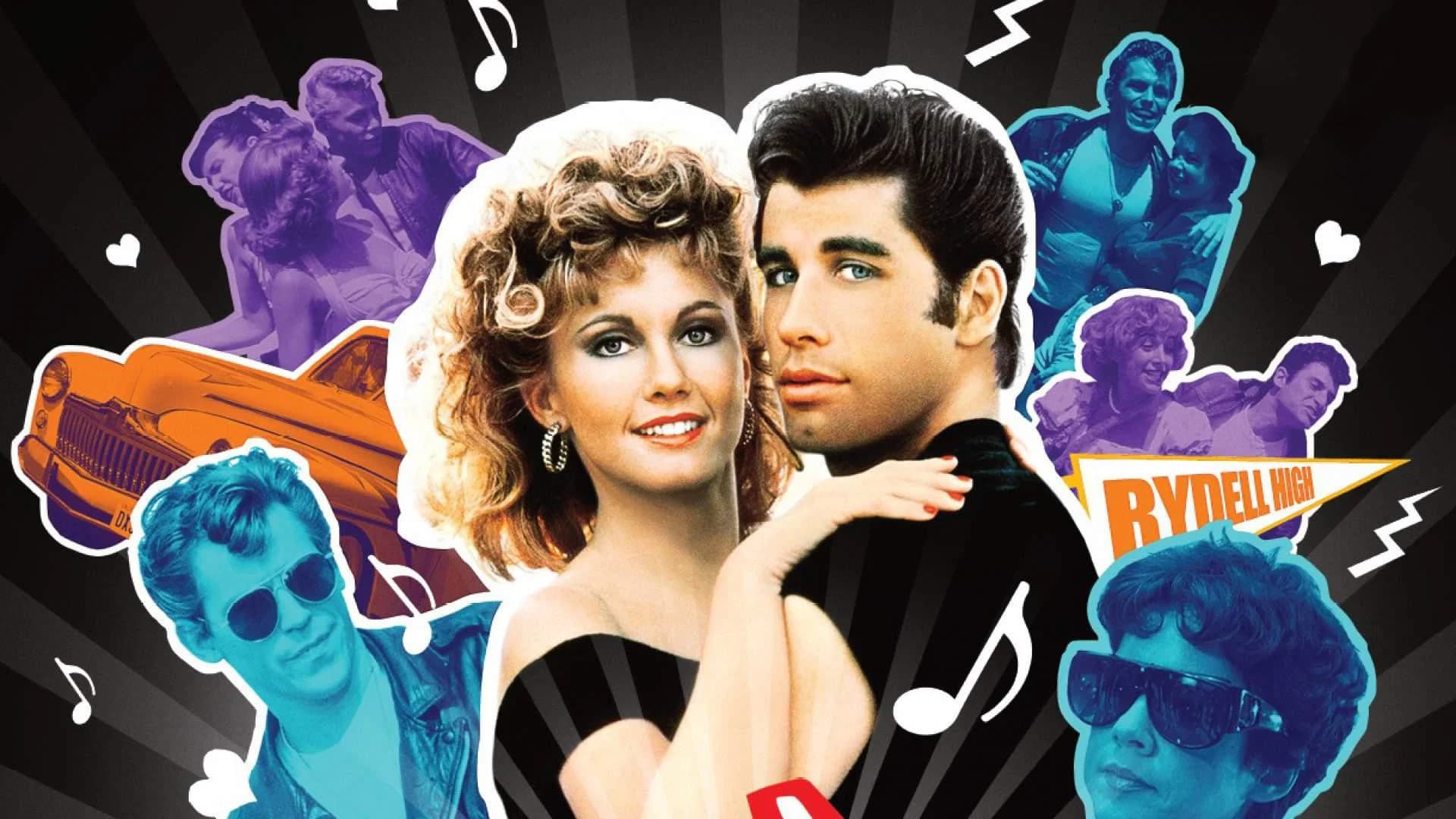 Backdrop for Grease