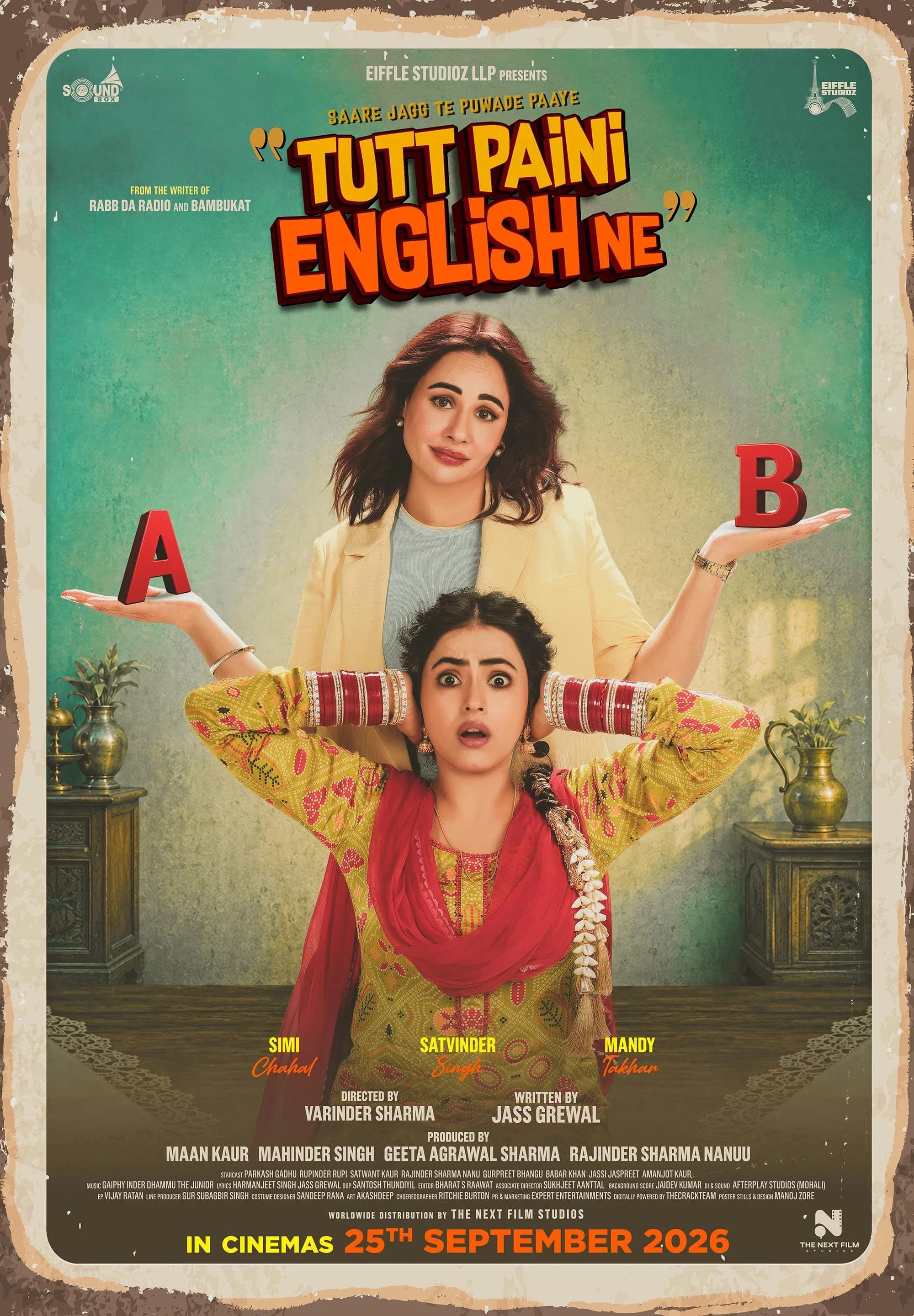 Poster for Tutt Paini English Ne
