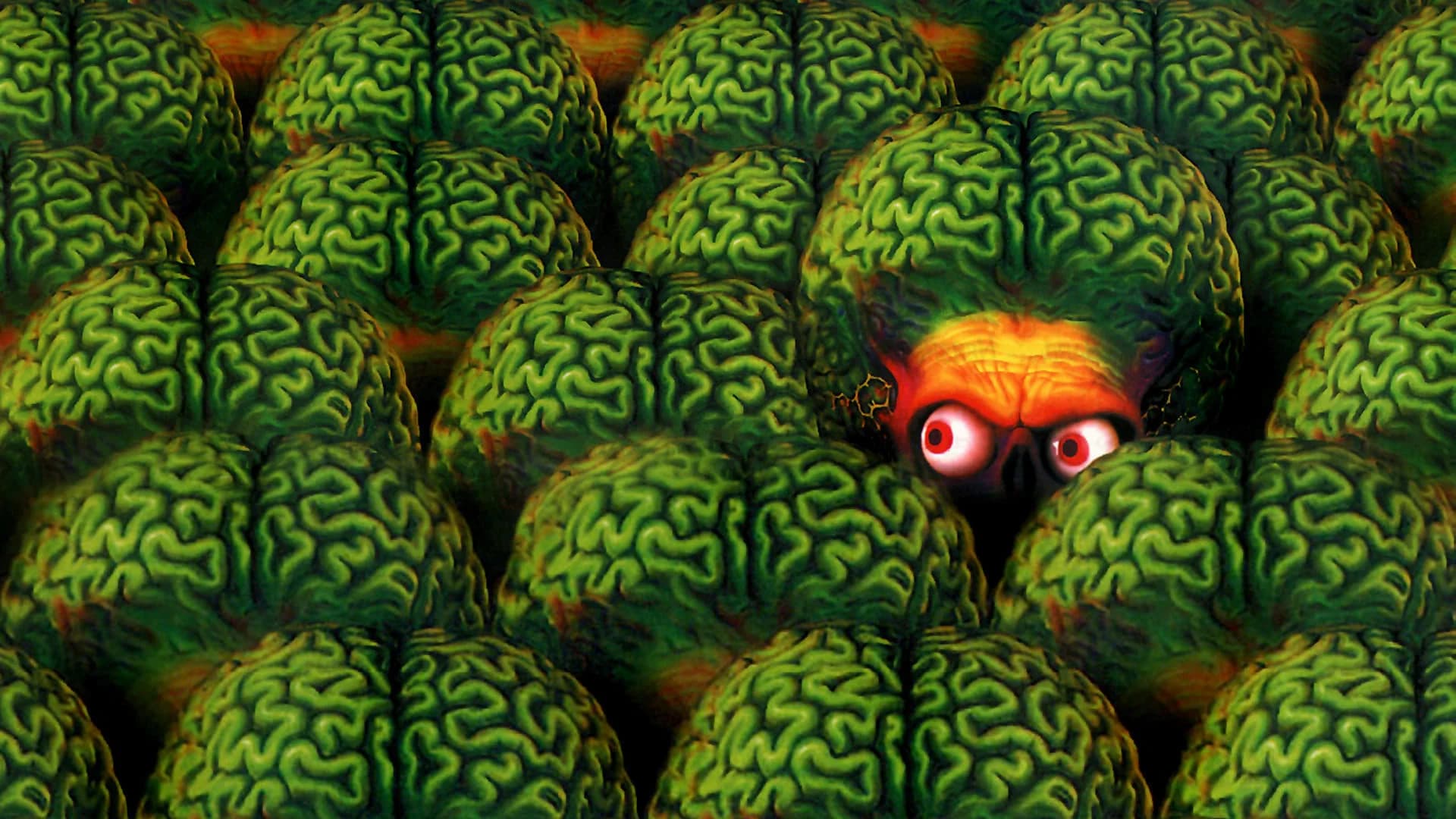 Backdrop for Mars Attacks!