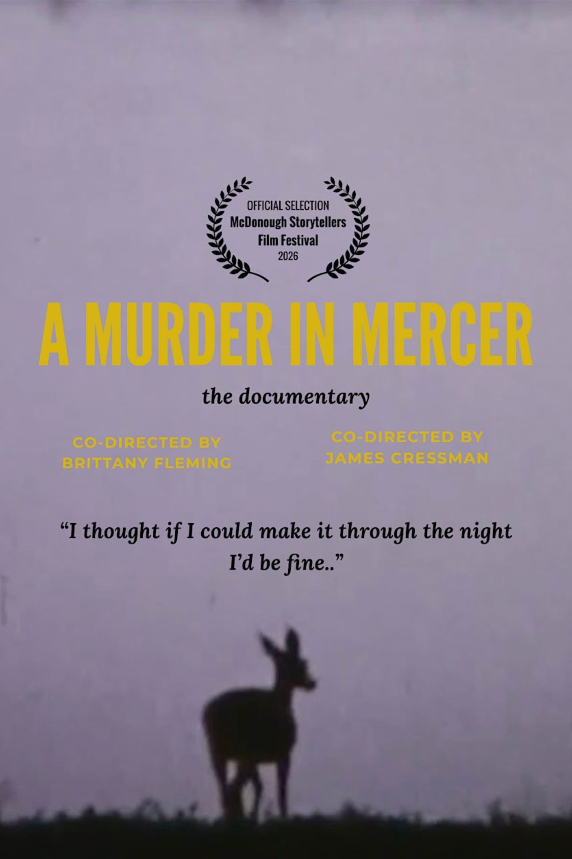 Poster for A Murder in Mercer