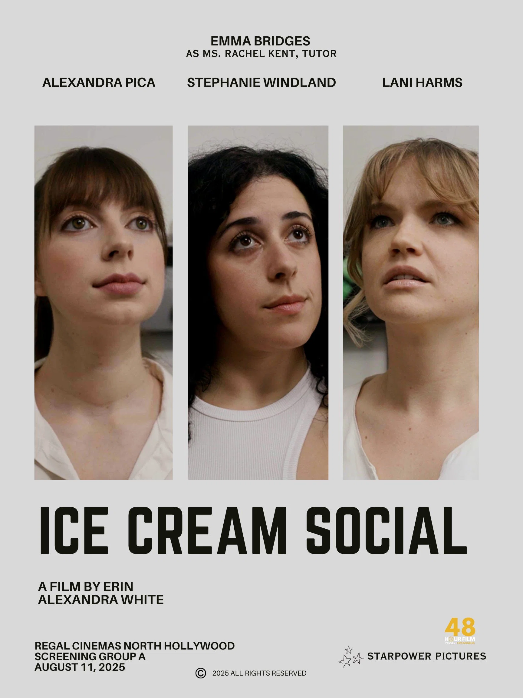 Poster for Ice Cream Social