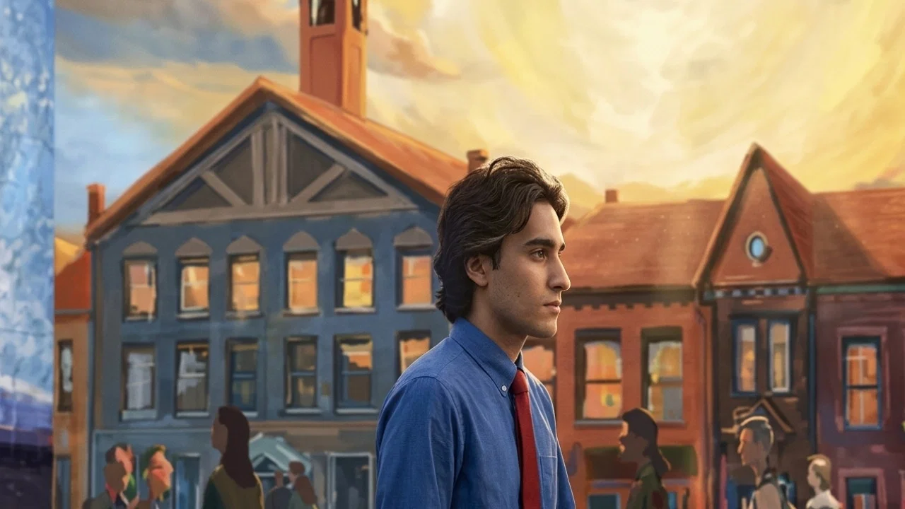 Backdrop for Anyone lived in a pretty how town
