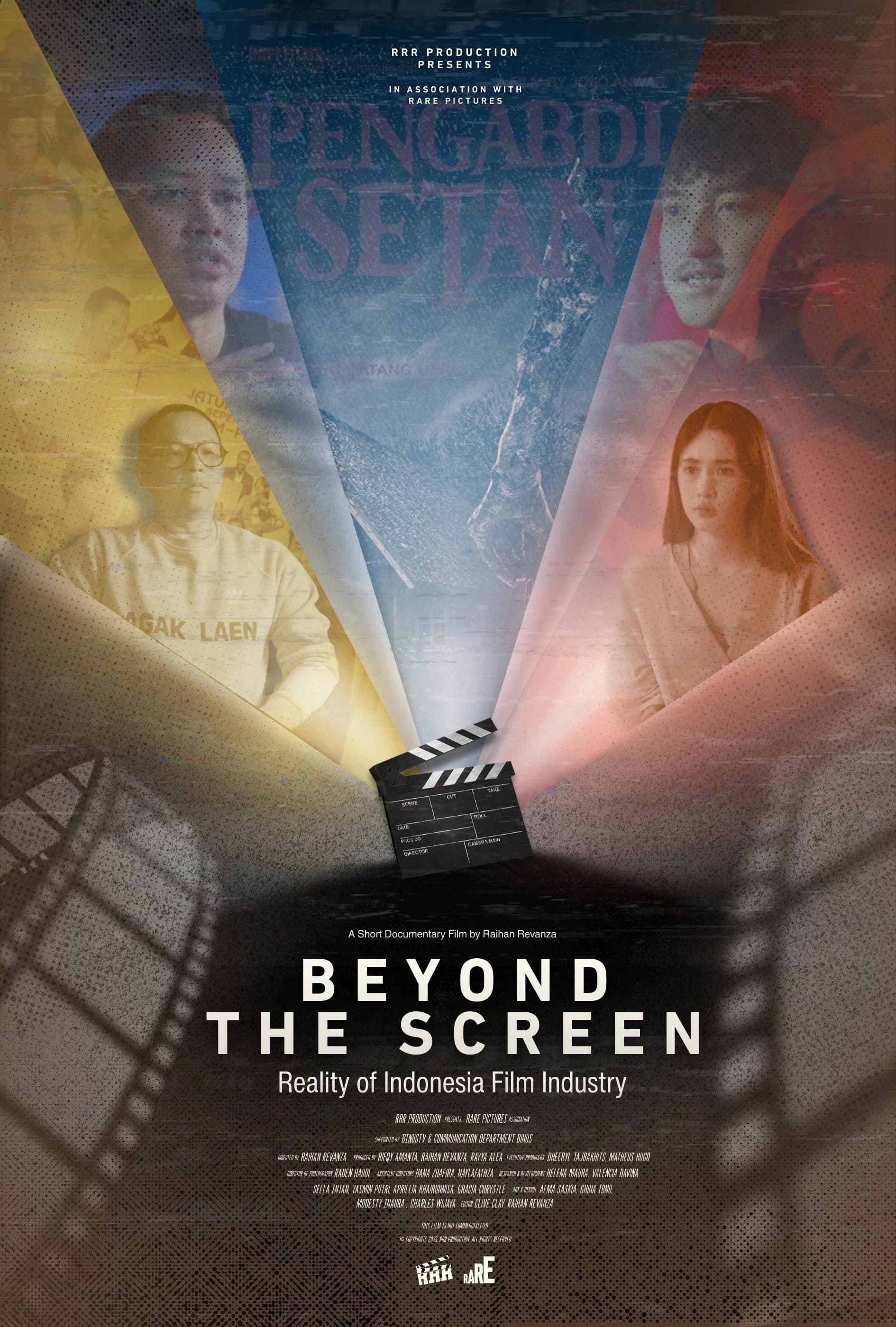 Poster for Beyond the Screen: Reality of Indonesia Film Industry