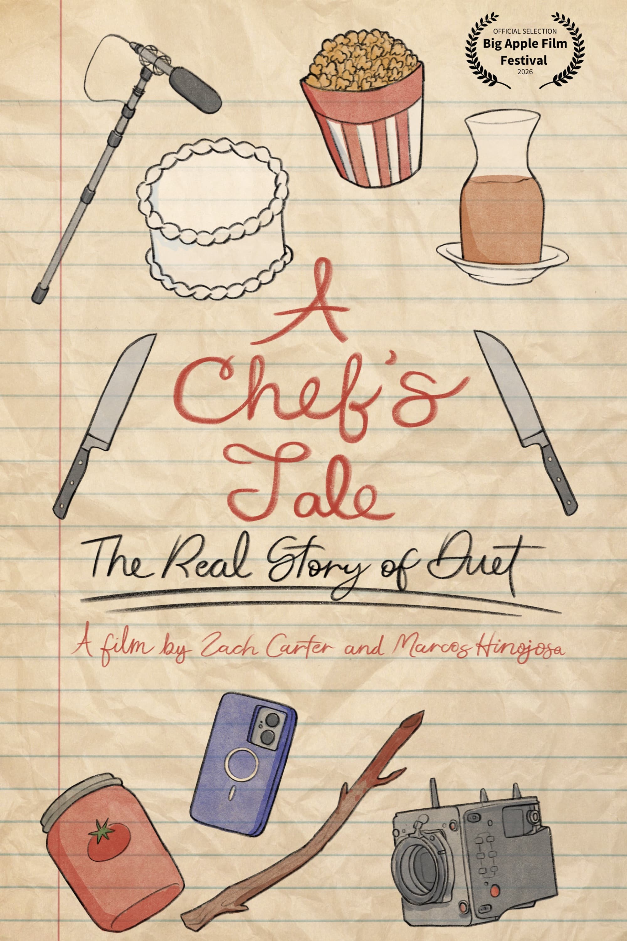 Poster for A Chef's Tale: The Real Story of Duet