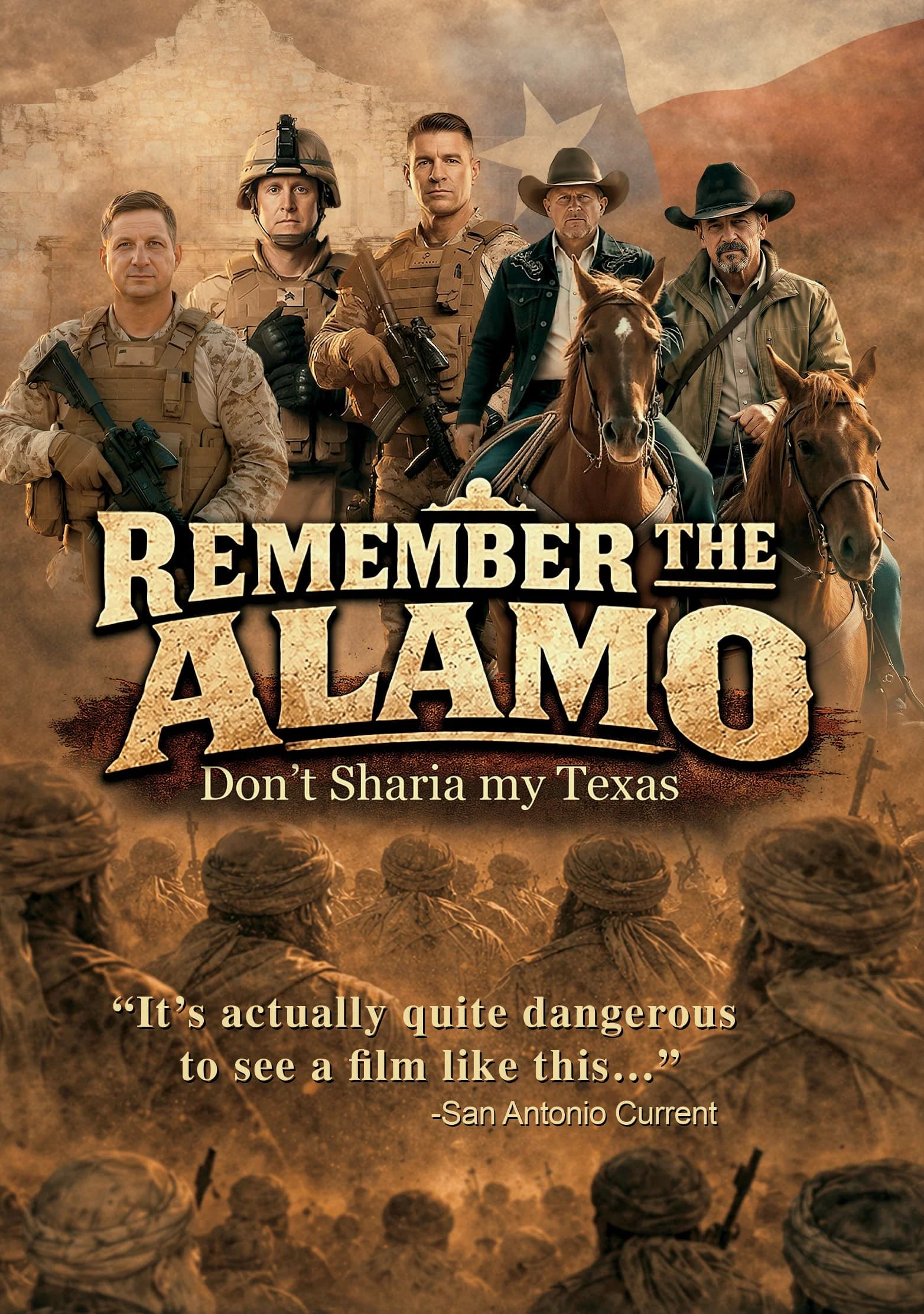 Poster for Remember the Alamo: Don't Sharia My Texas