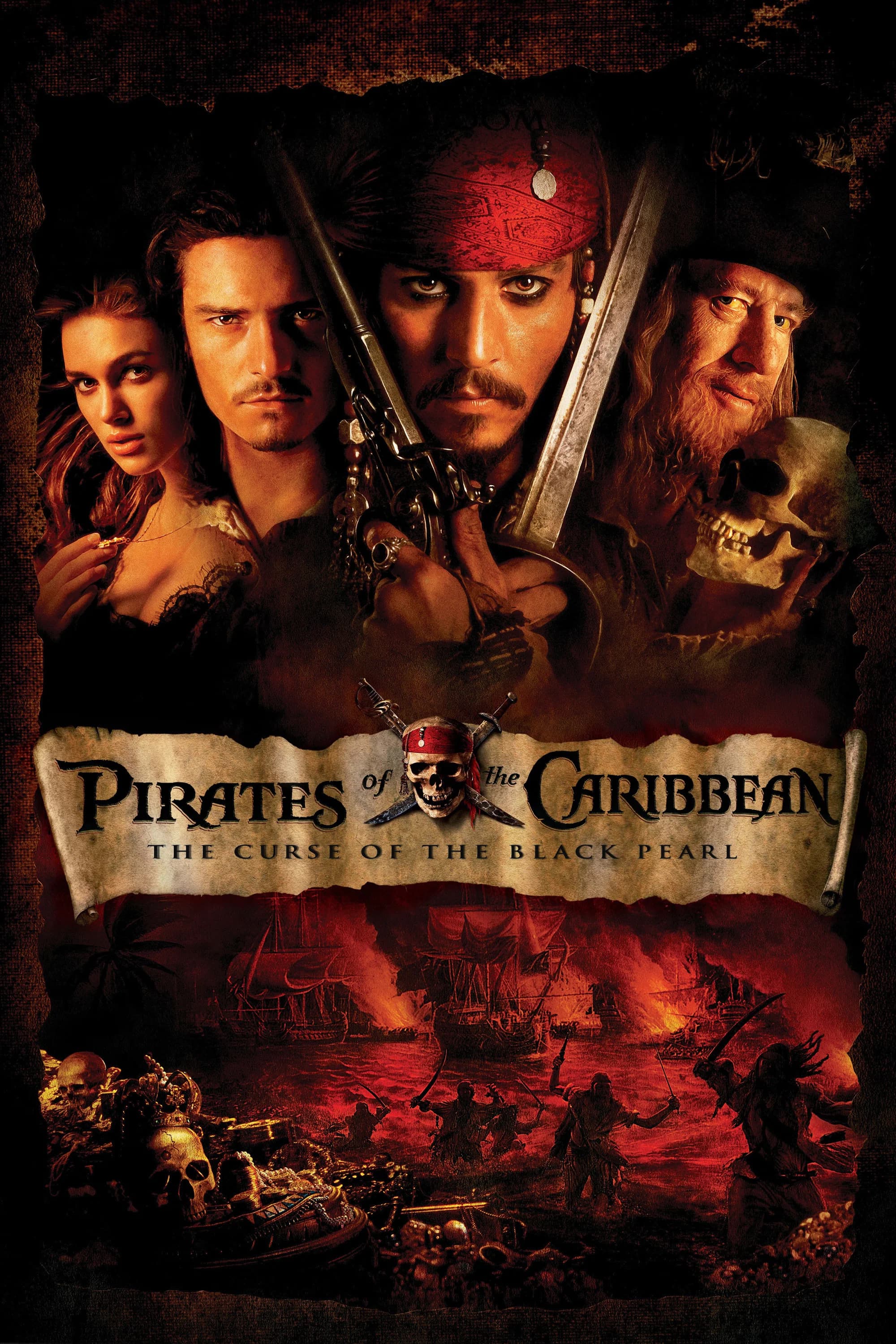 Poster for Pirates of the Caribbean: The Curse of the Black Pearl