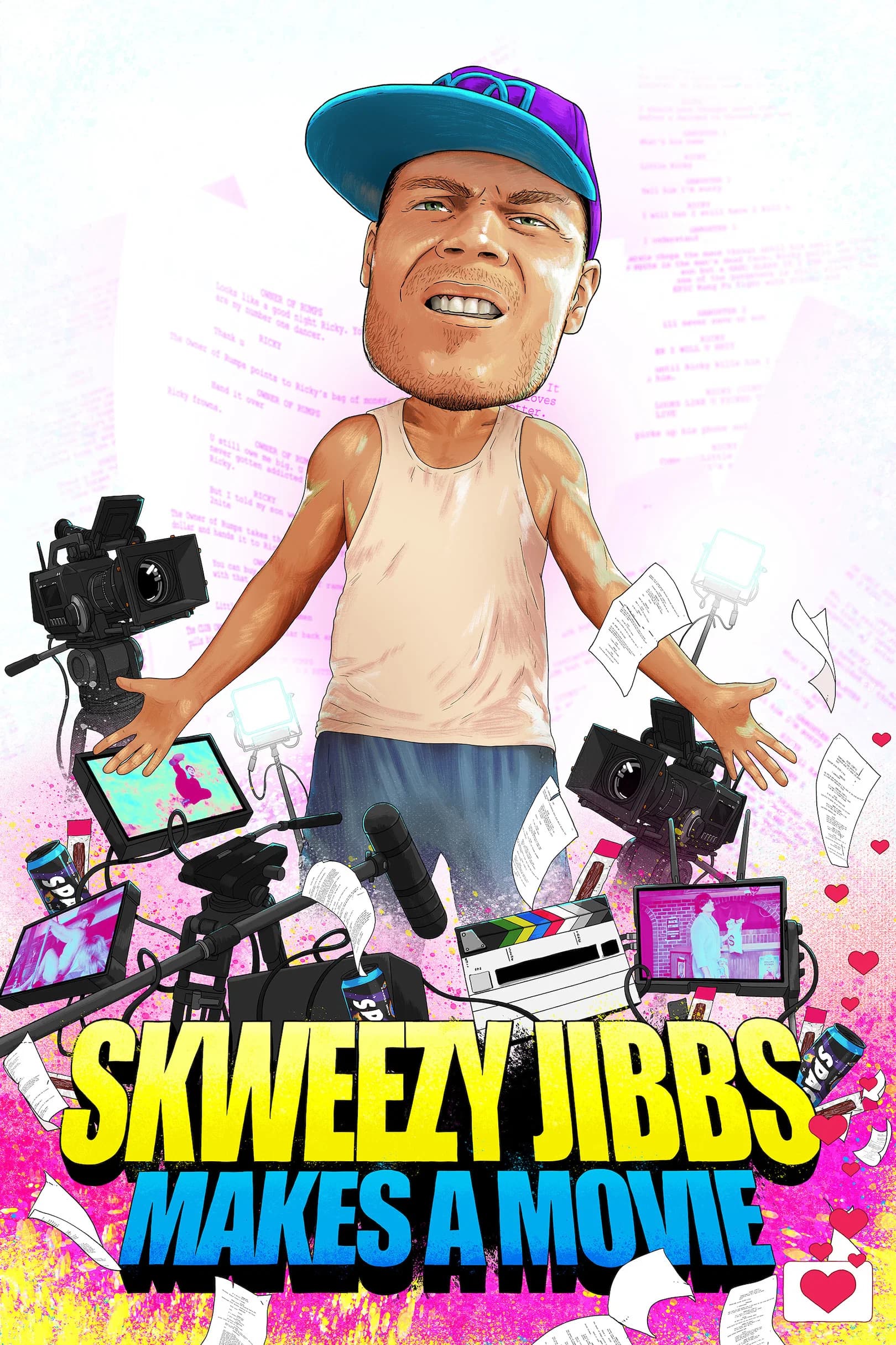 Poster for Skweezy Jibbs Makes a Movie
