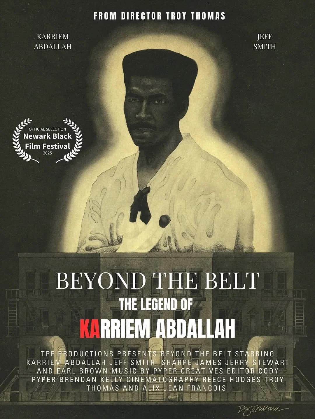 Poster for Beyond the Belt: The Legend of Karriem Abdallah