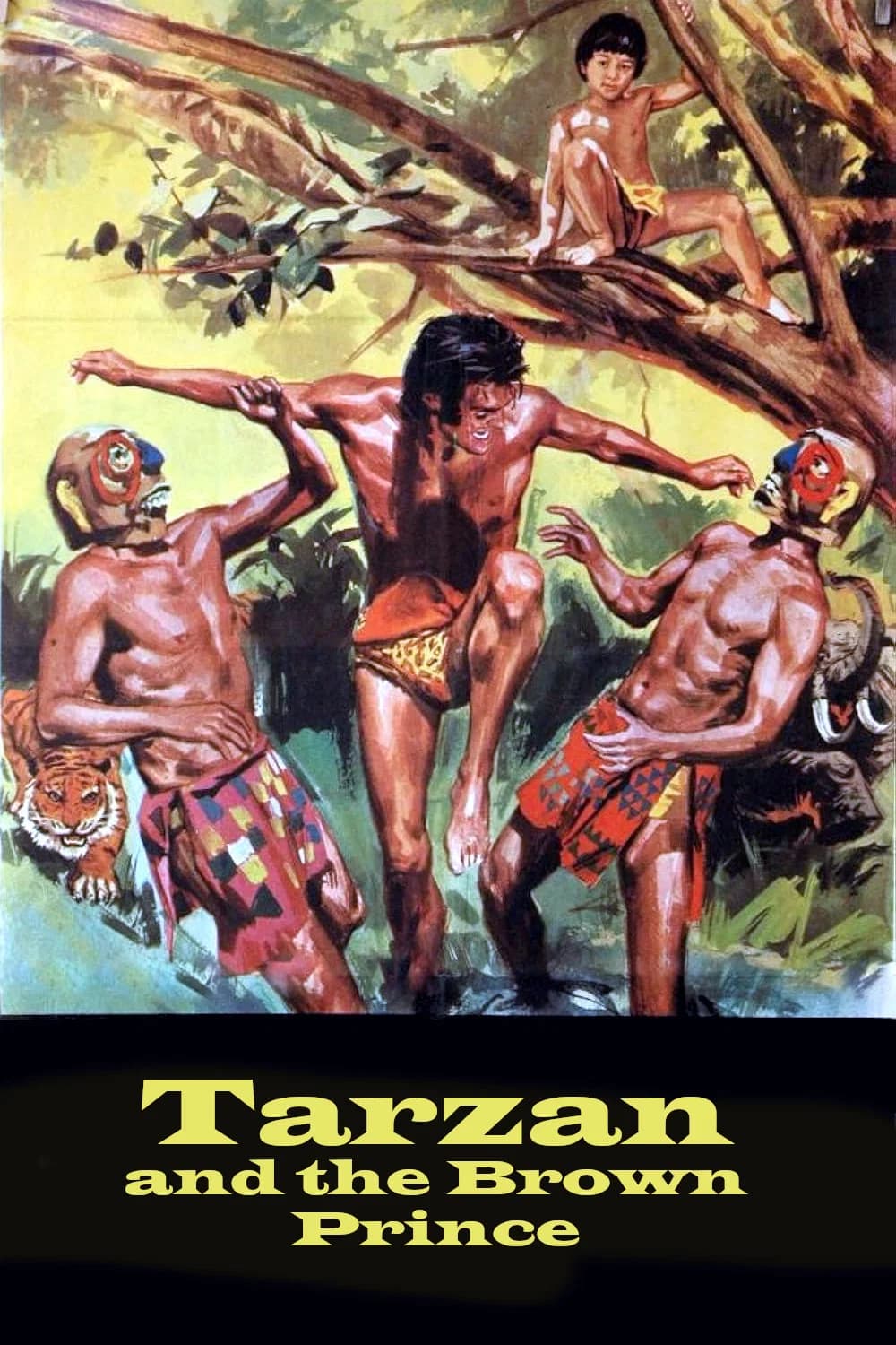 Poster for Tarzan and the Brown Prince