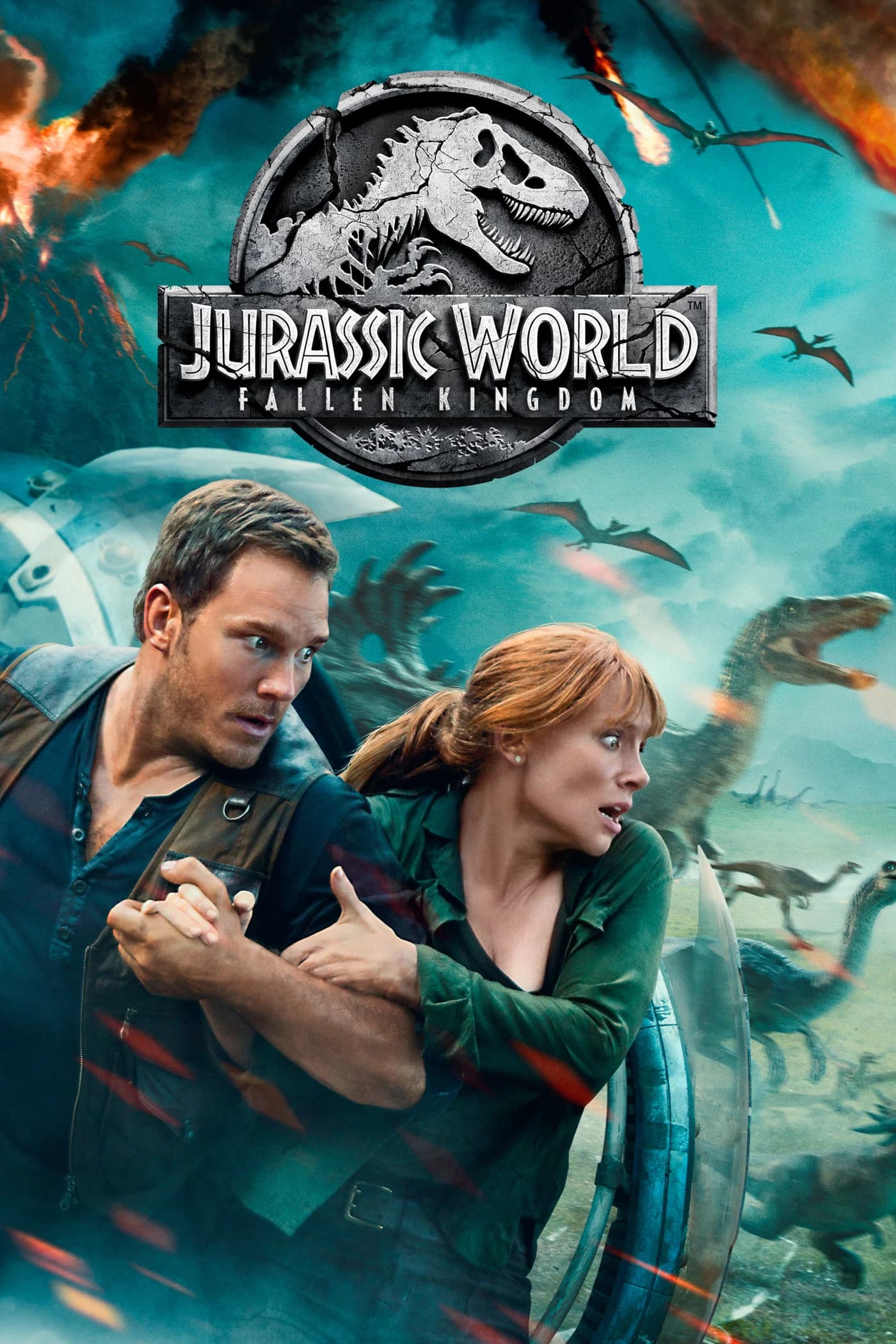 Poster for Jurassic World: Fallen Kingdom