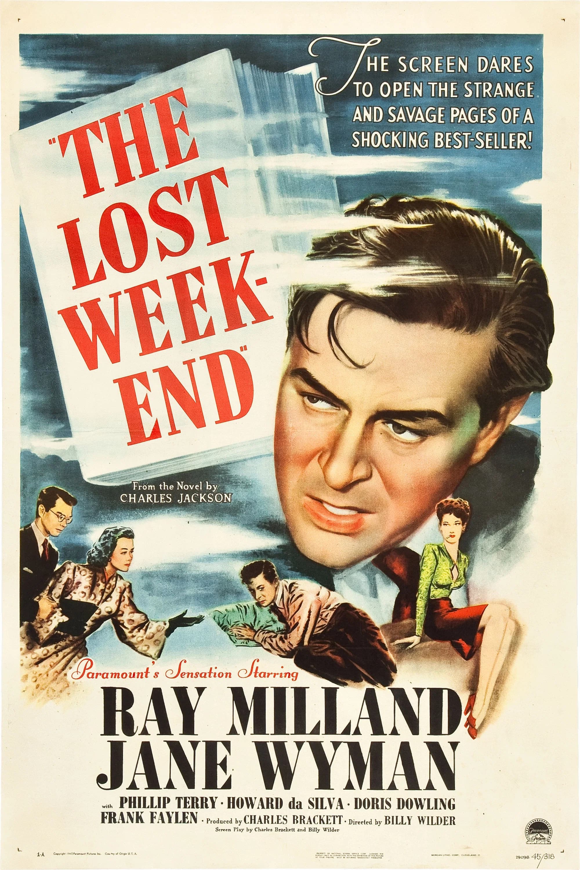Poster for The Lost Weekend