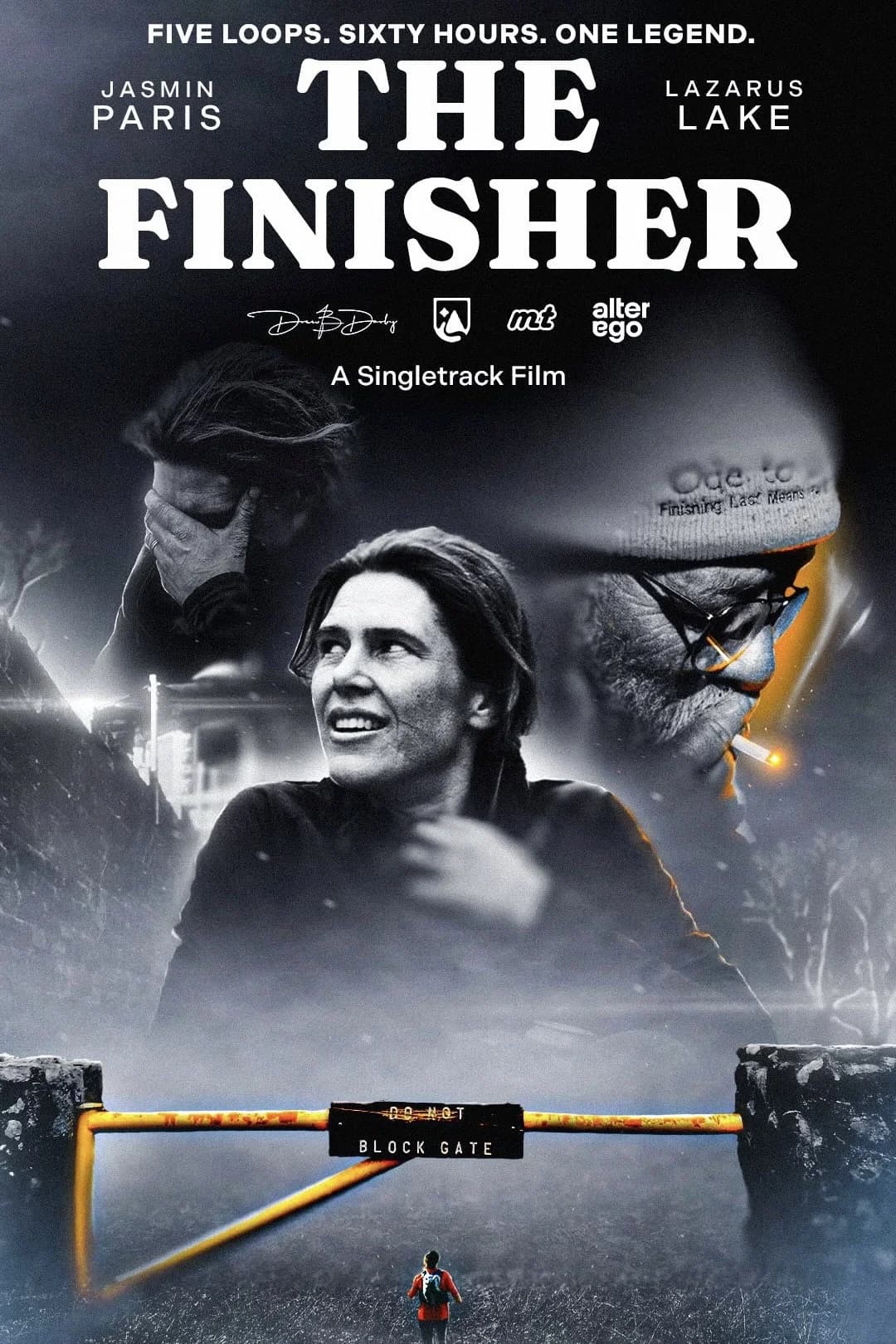 Poster for The Finisher: Jasmin Paris and the Barkley Marathons