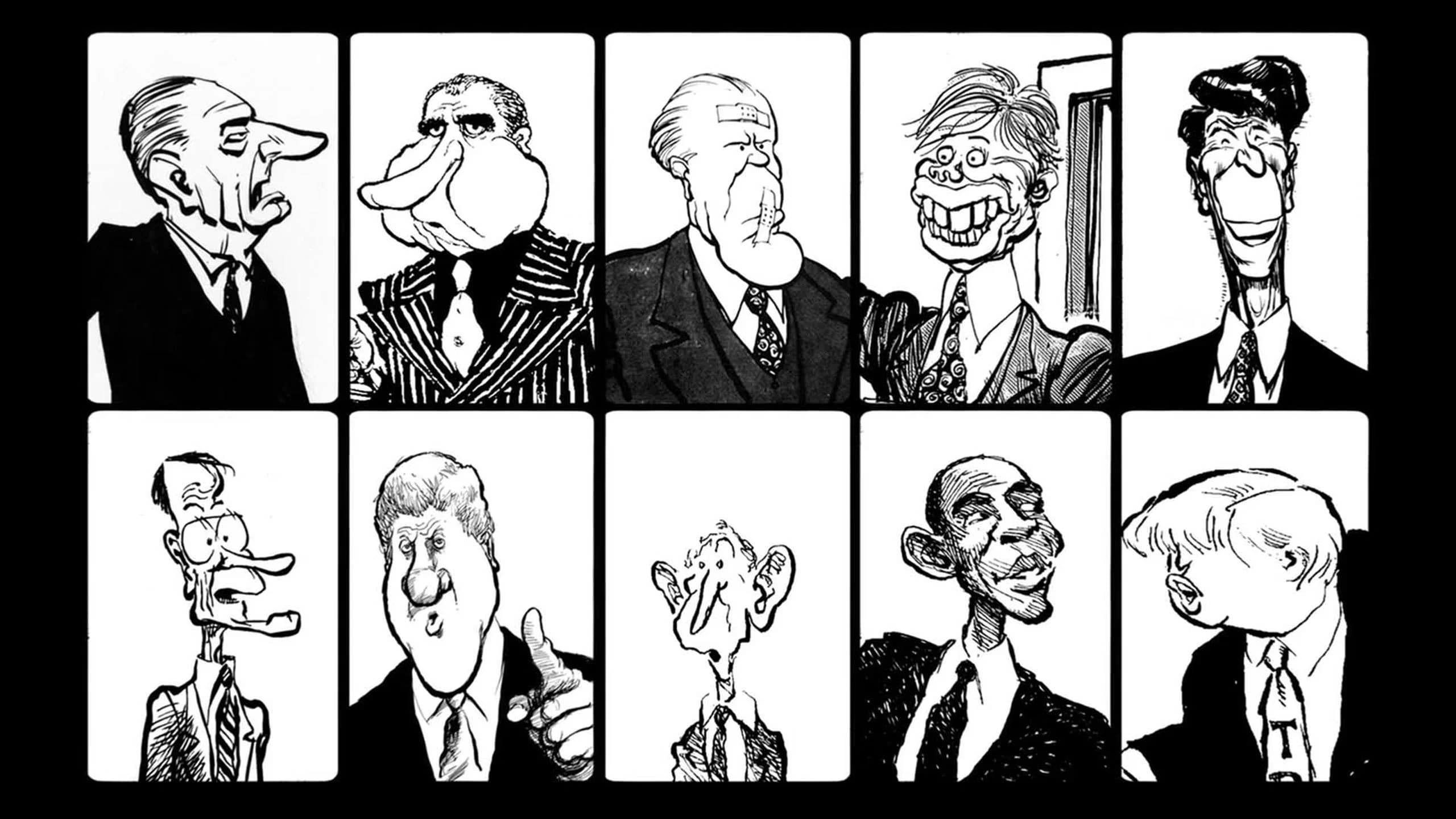 Backdrop for A Savage Art: The Life & Cartoons of Pat Oliphant