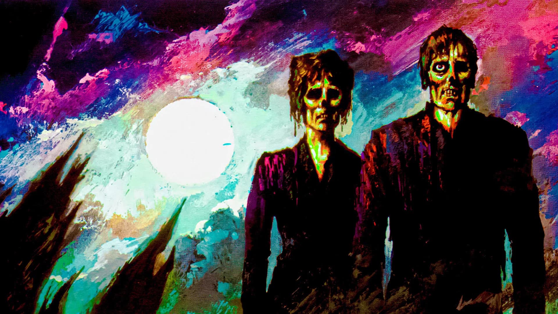 Backdrop for Night of the Living Dead
