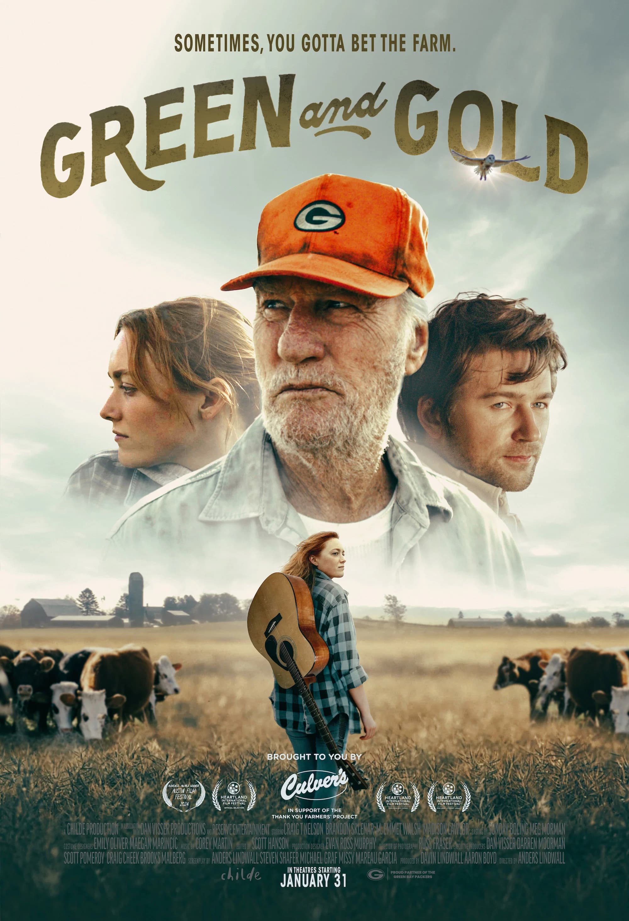 Poster for Green and Gold