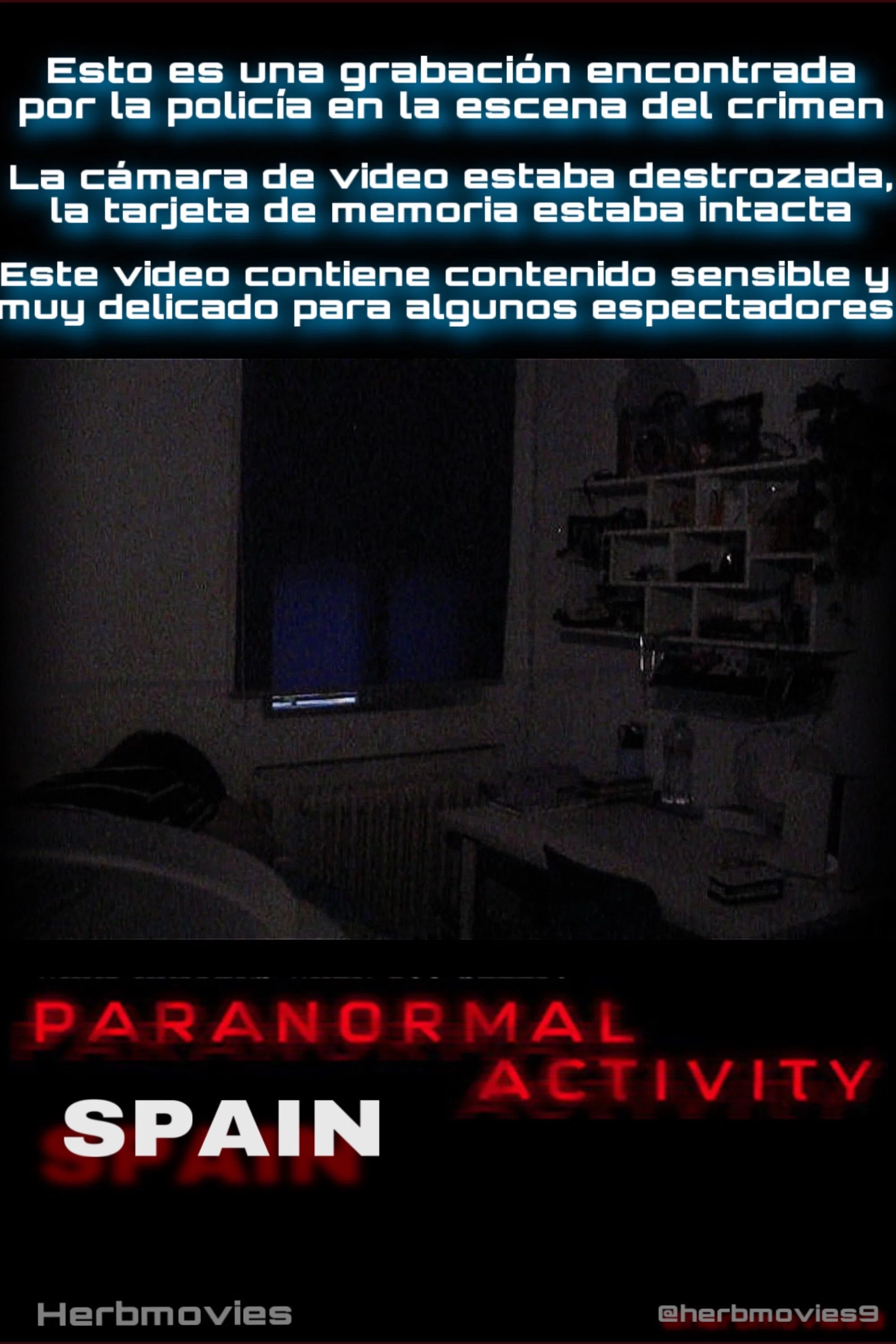 Poster for Paranormal Activity: Spain