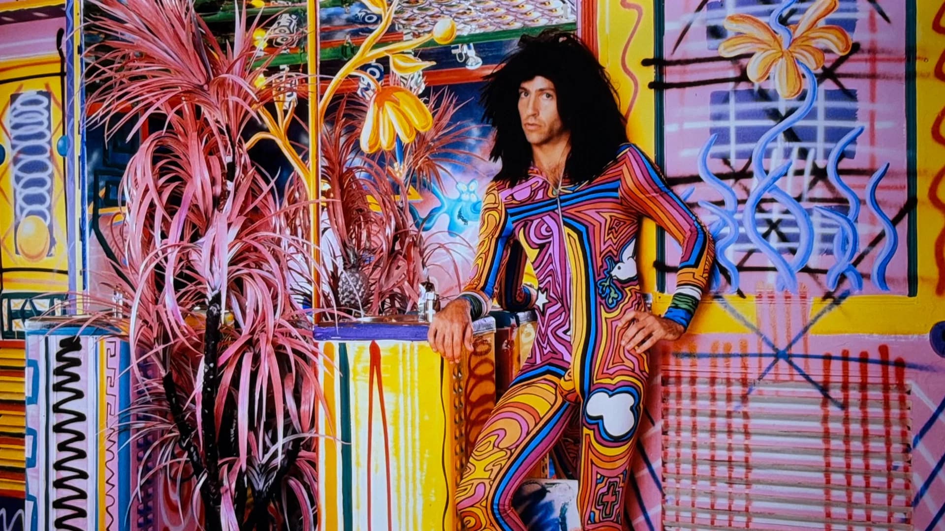 Backdrop for Kenny Scharf: When Worlds Collide