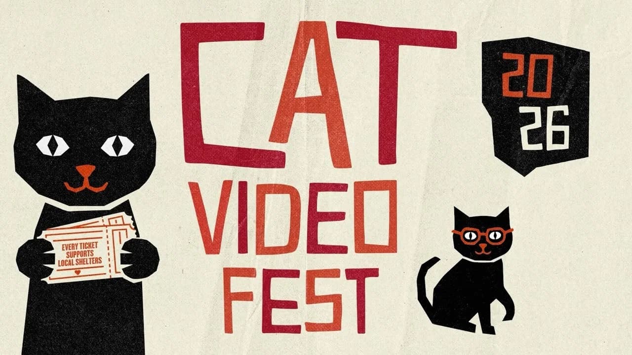 Backdrop for CatVideoFest 2026