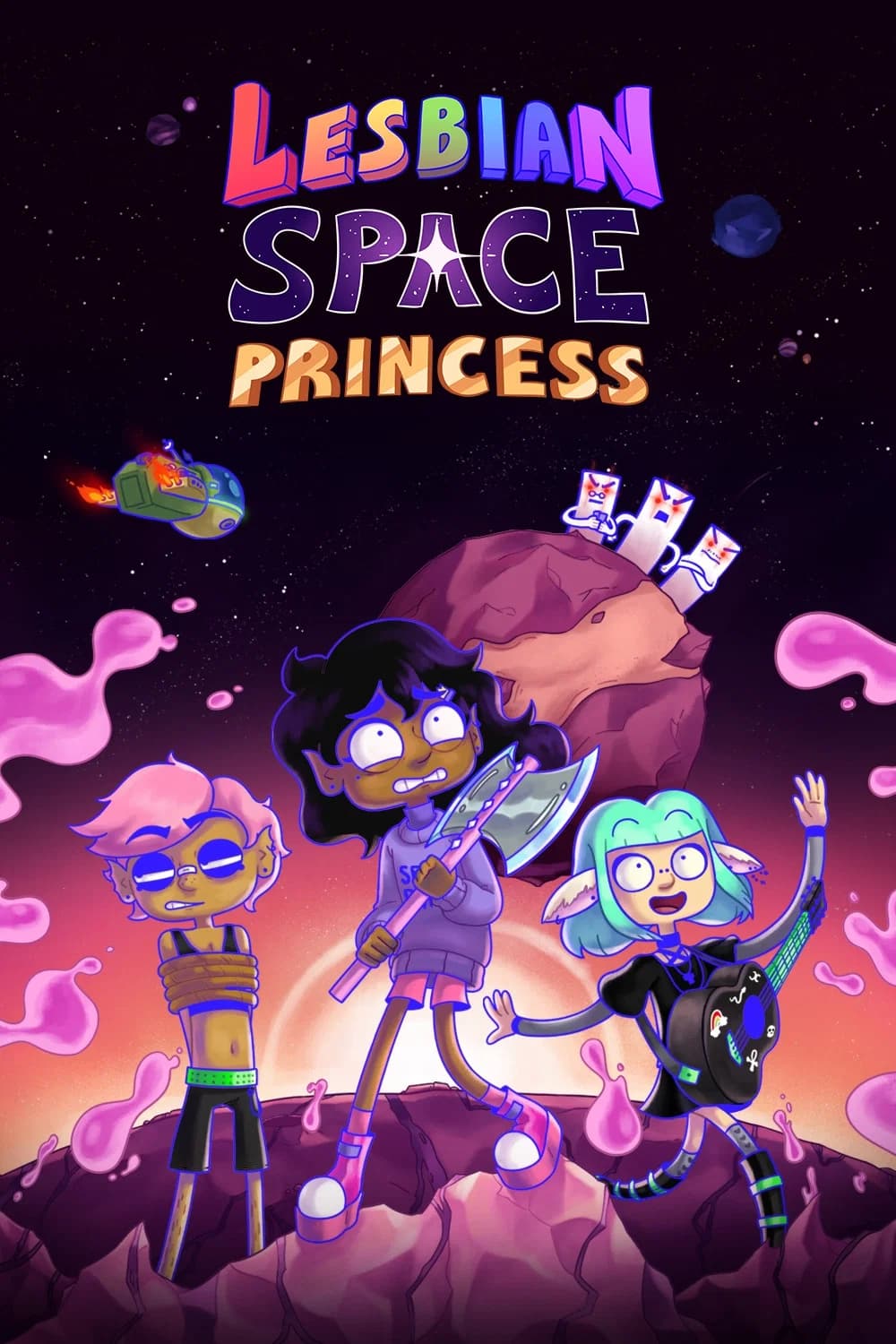 Poster for Lesbian Space Princess