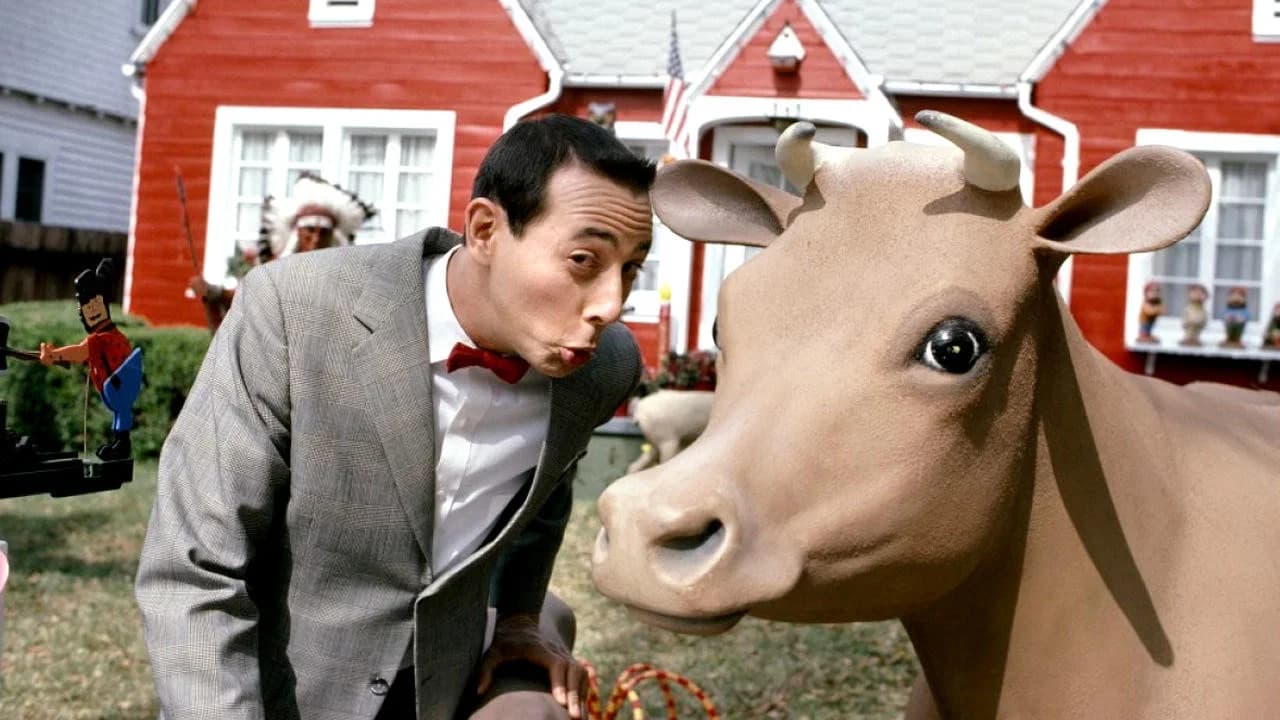 Backdrop for Pee-wee's Big Adventure