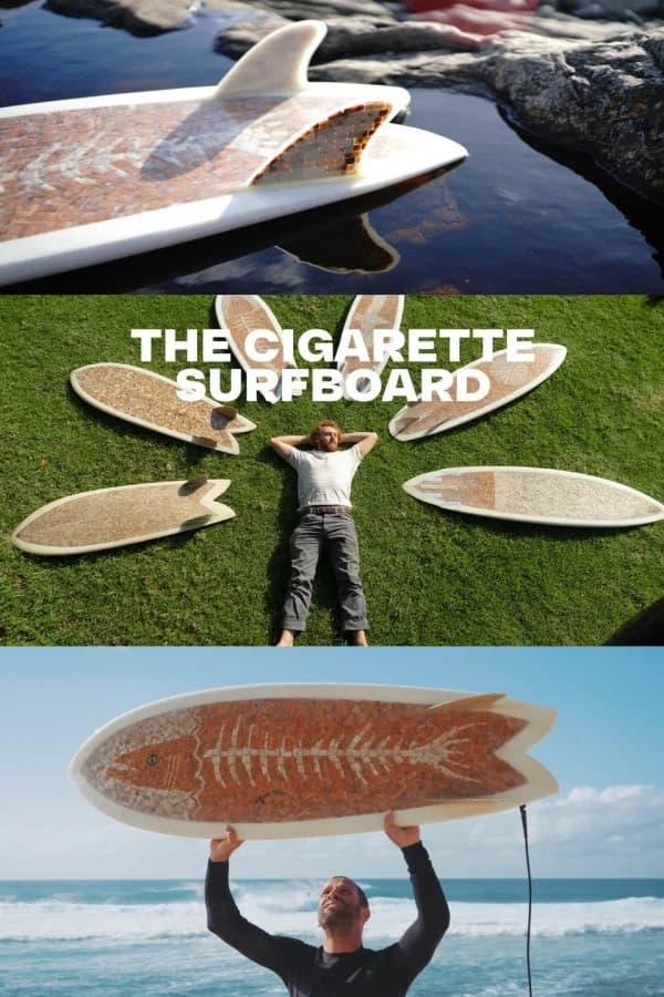Poster for The Cigarette Surfboard