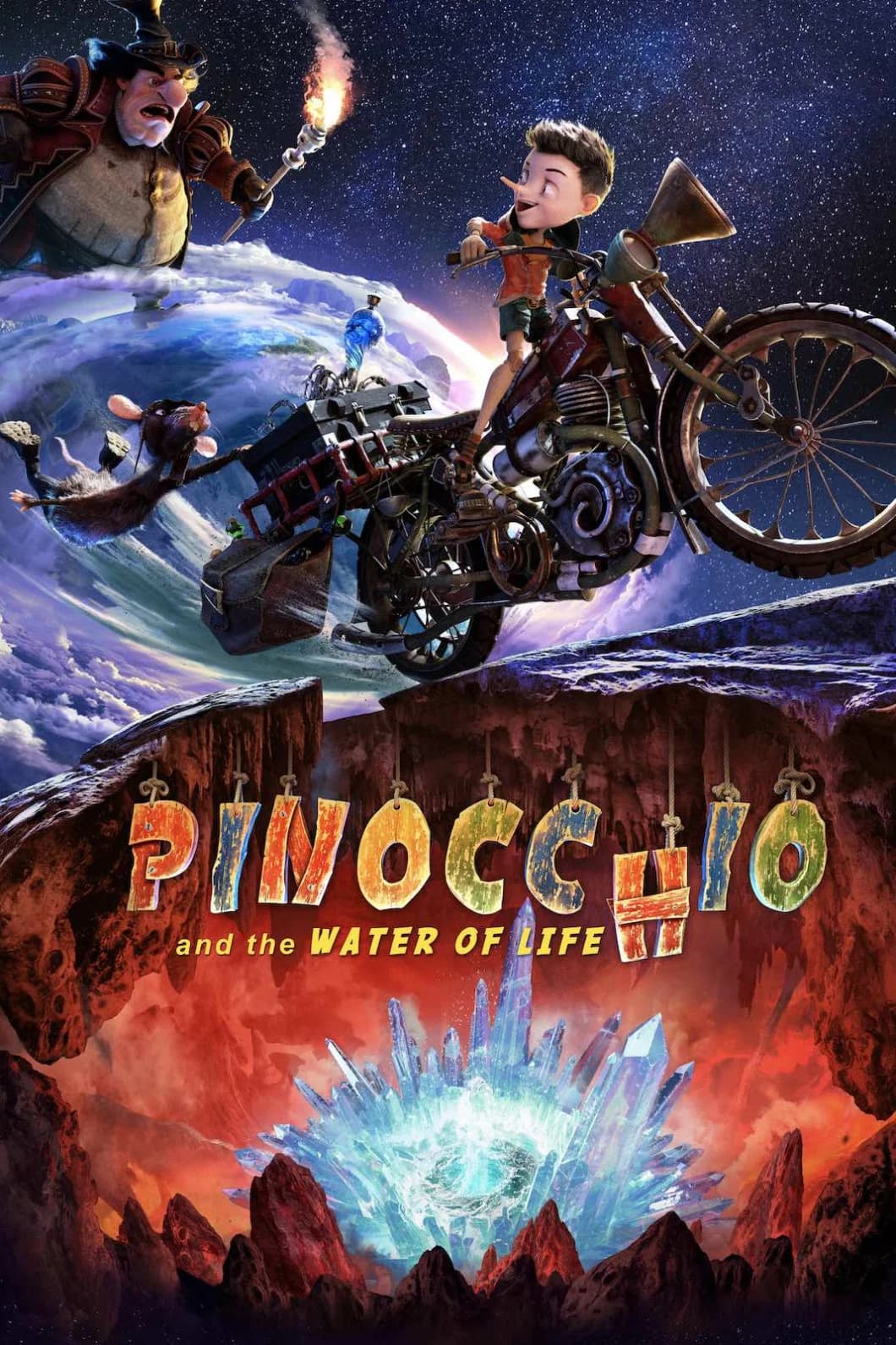 Poster for Pinocchio and the Water of Life