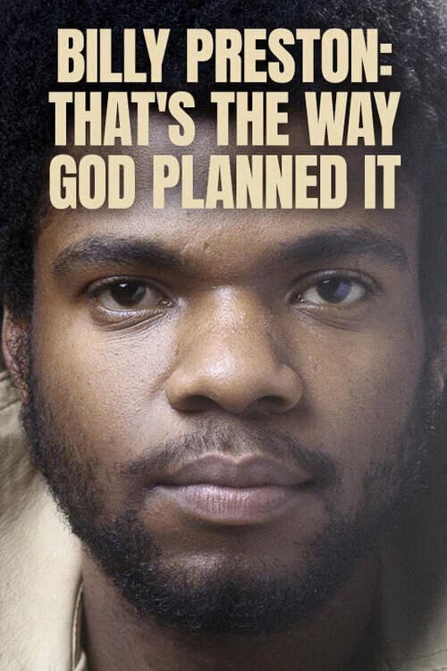 Poster for Billy Preston: That's the Way God Planned It