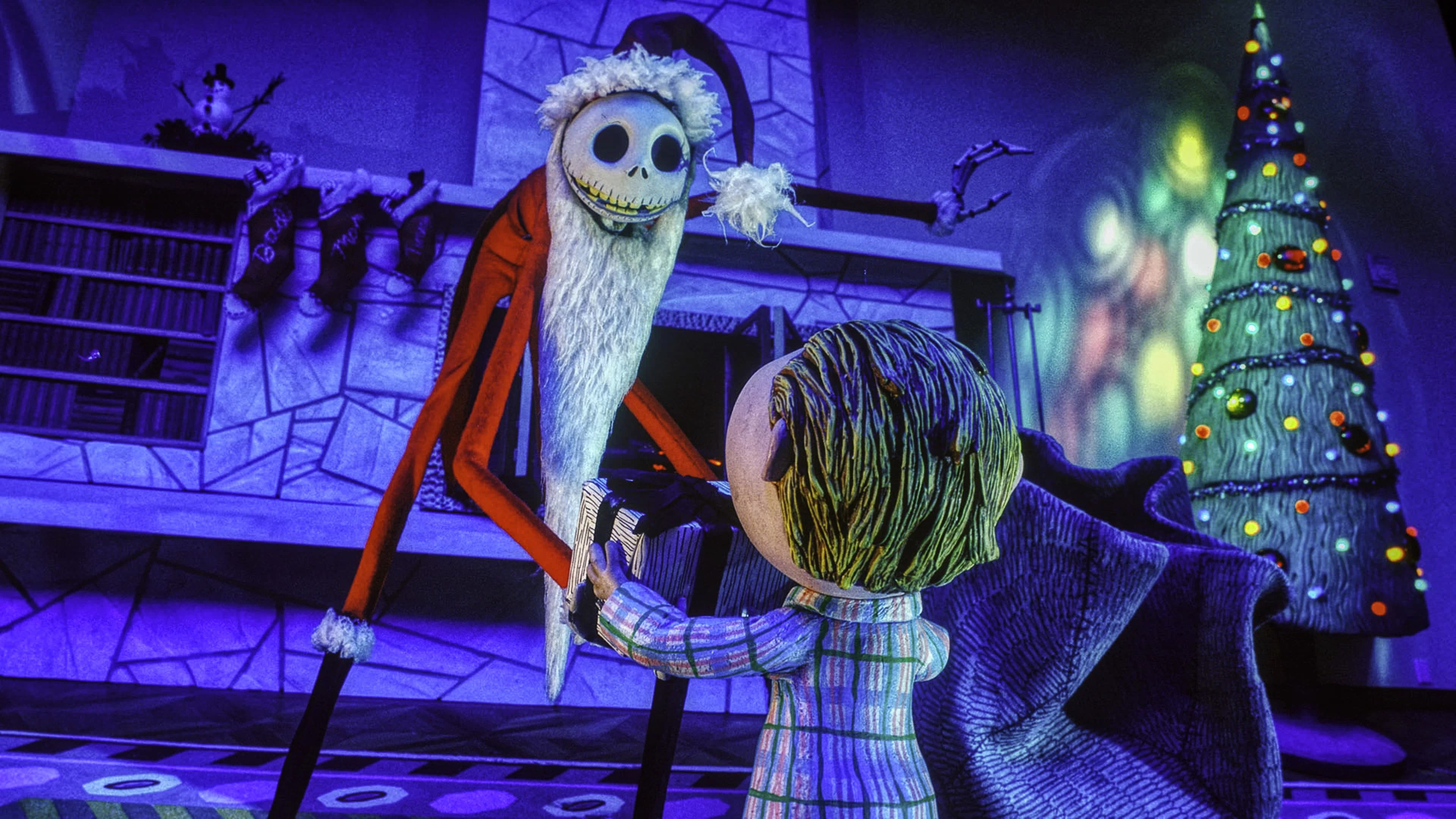 Backdrop for The Nightmare Before Christmas