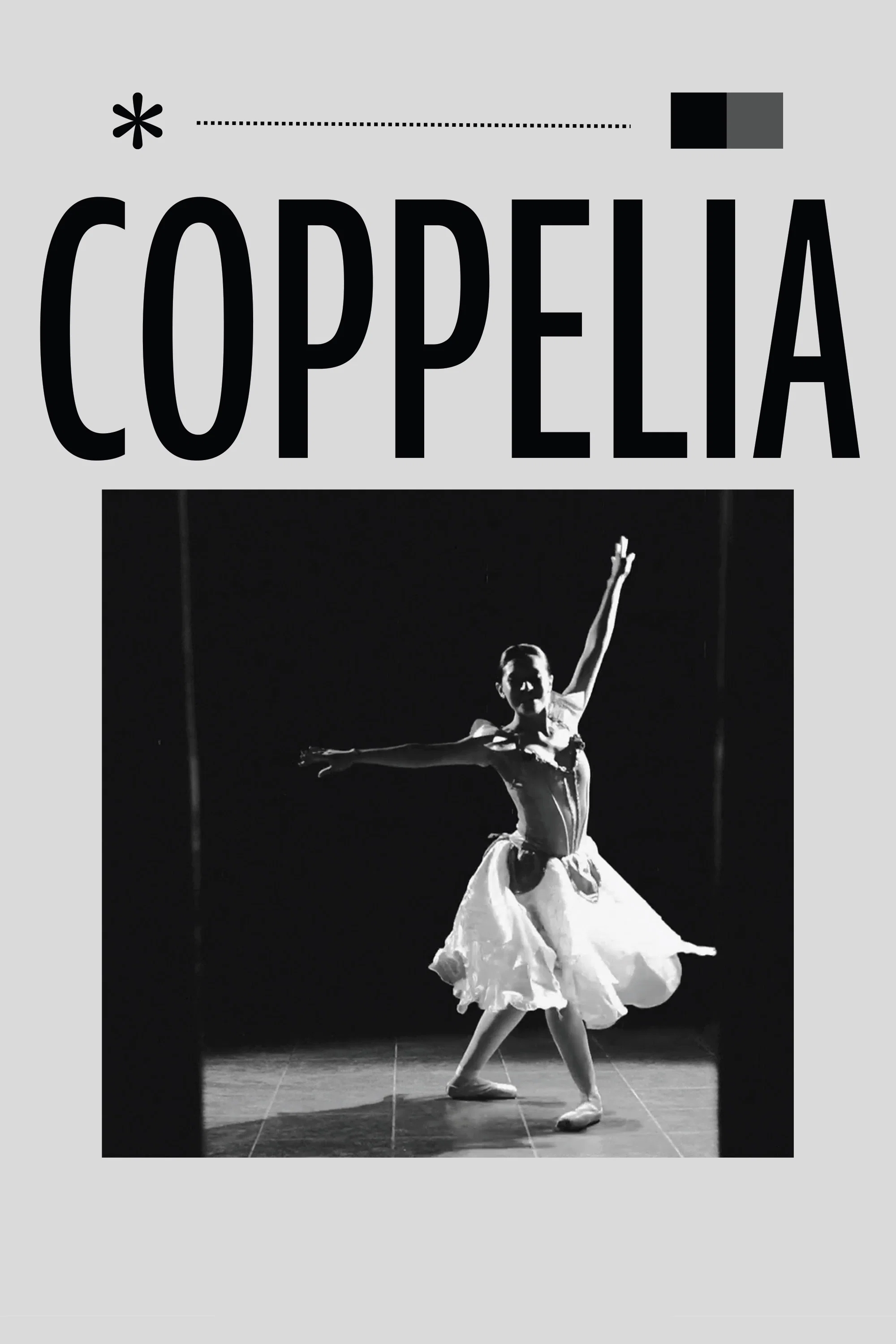 Poster for Coppélia