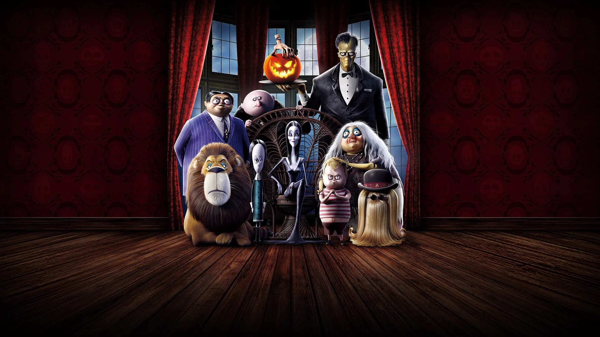 Backdrop for The Addams Family