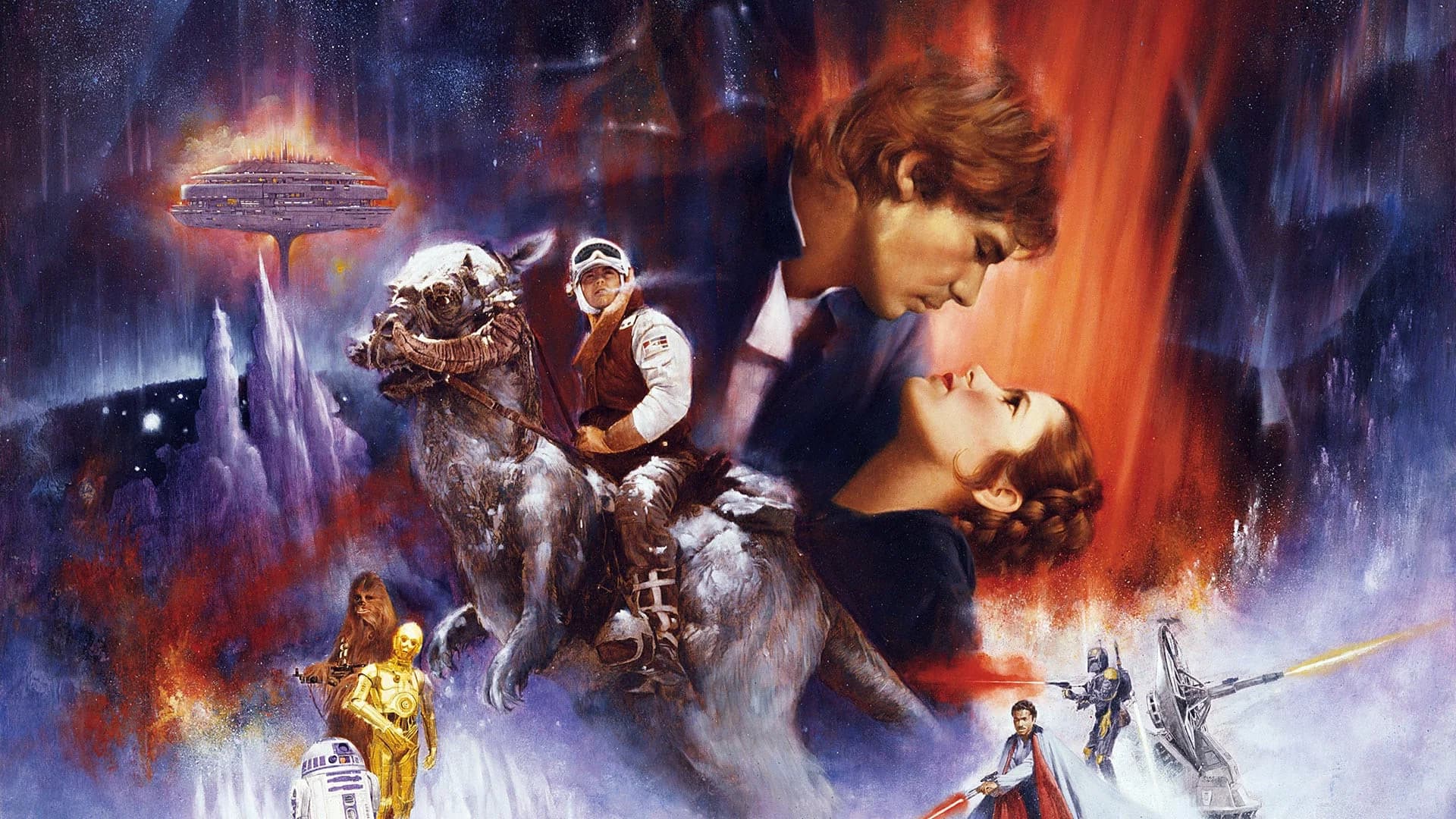 Backdrop for The Empire Strikes Back
