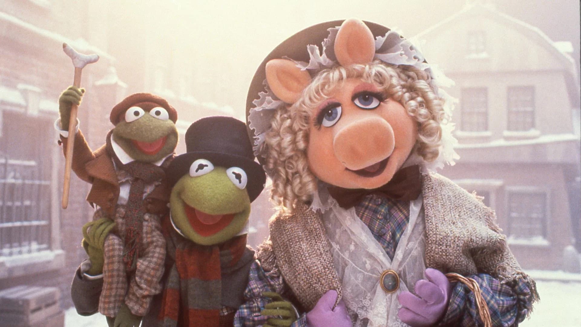 Backdrop for The Muppet Christmas Carol
