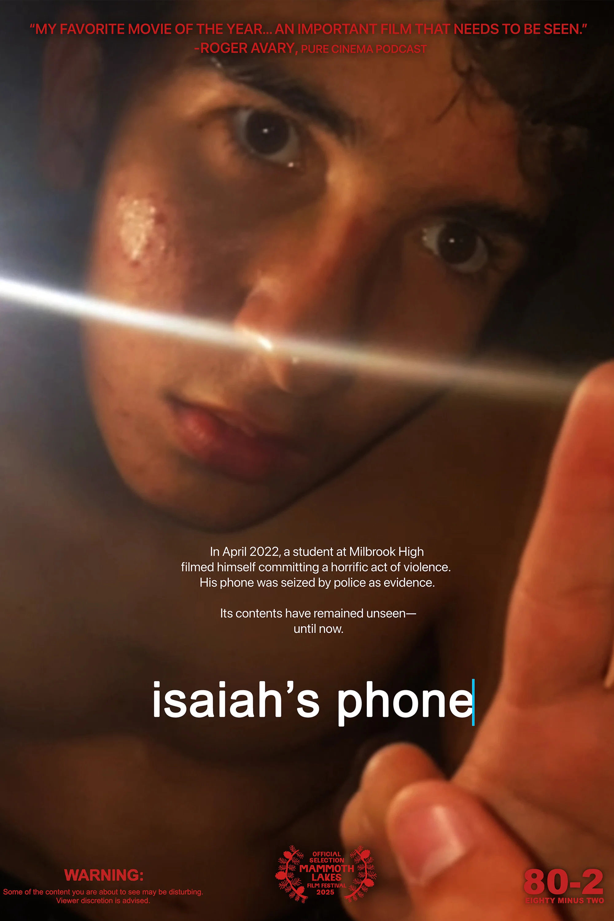 Poster for isaiah's phone