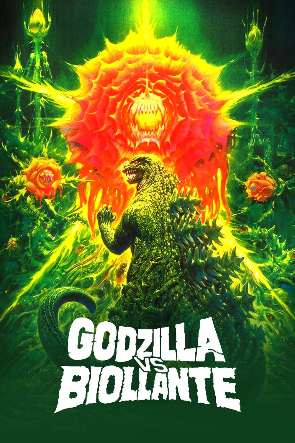 Poster for Godzilla vs. Biollante