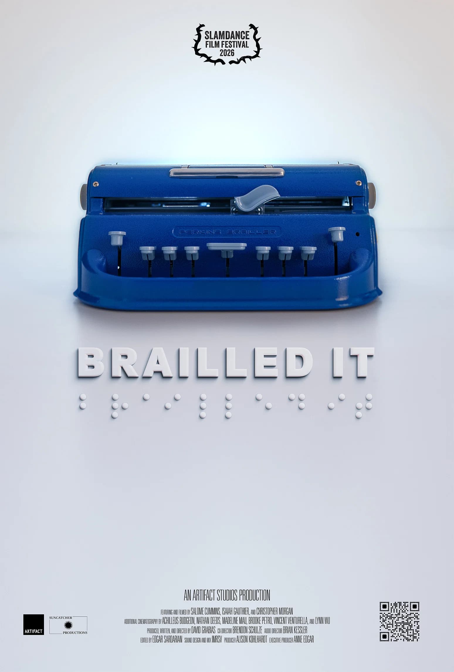 Poster for Brailled It
