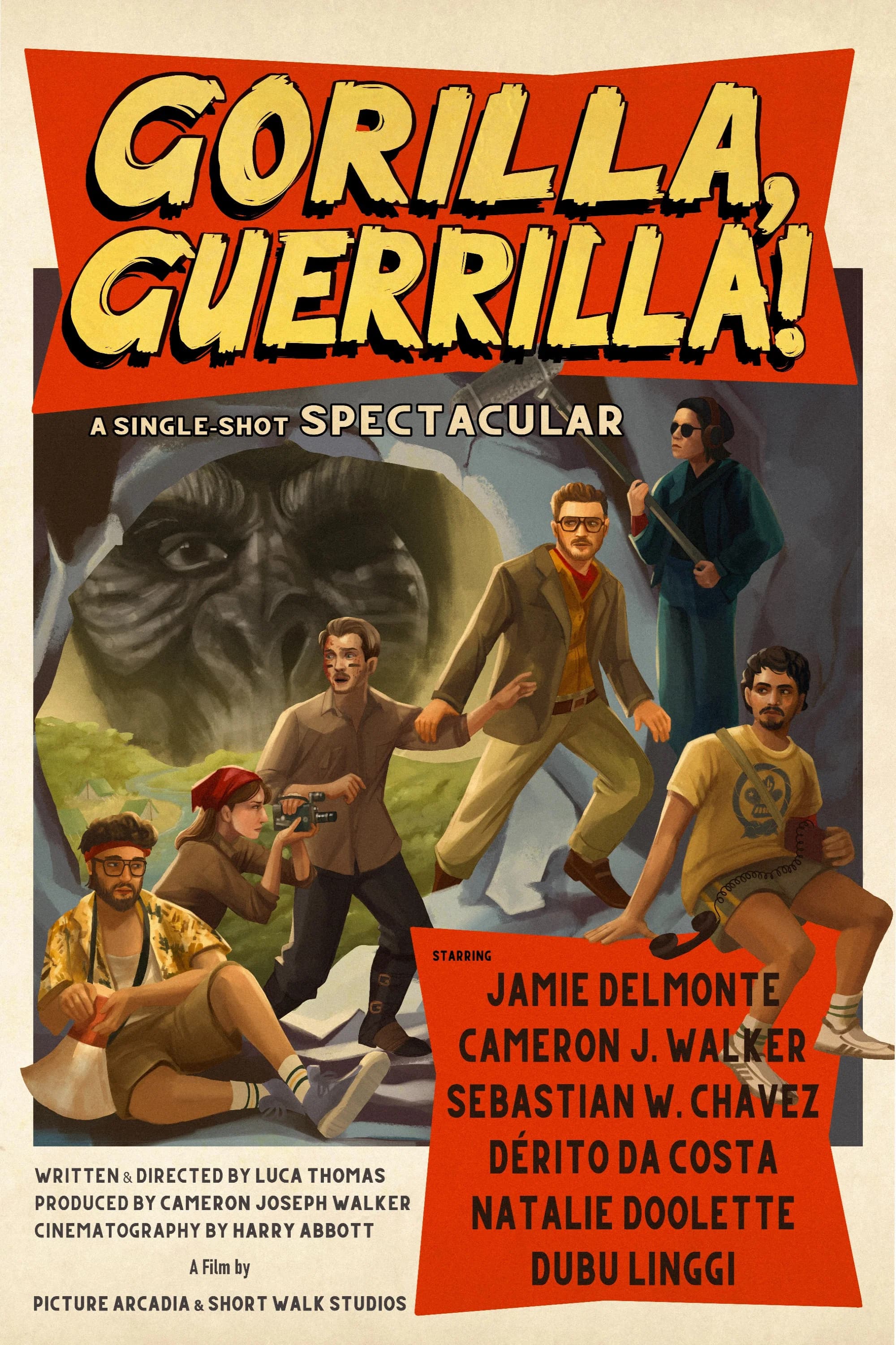 Poster for Gorilla, Guerrilla