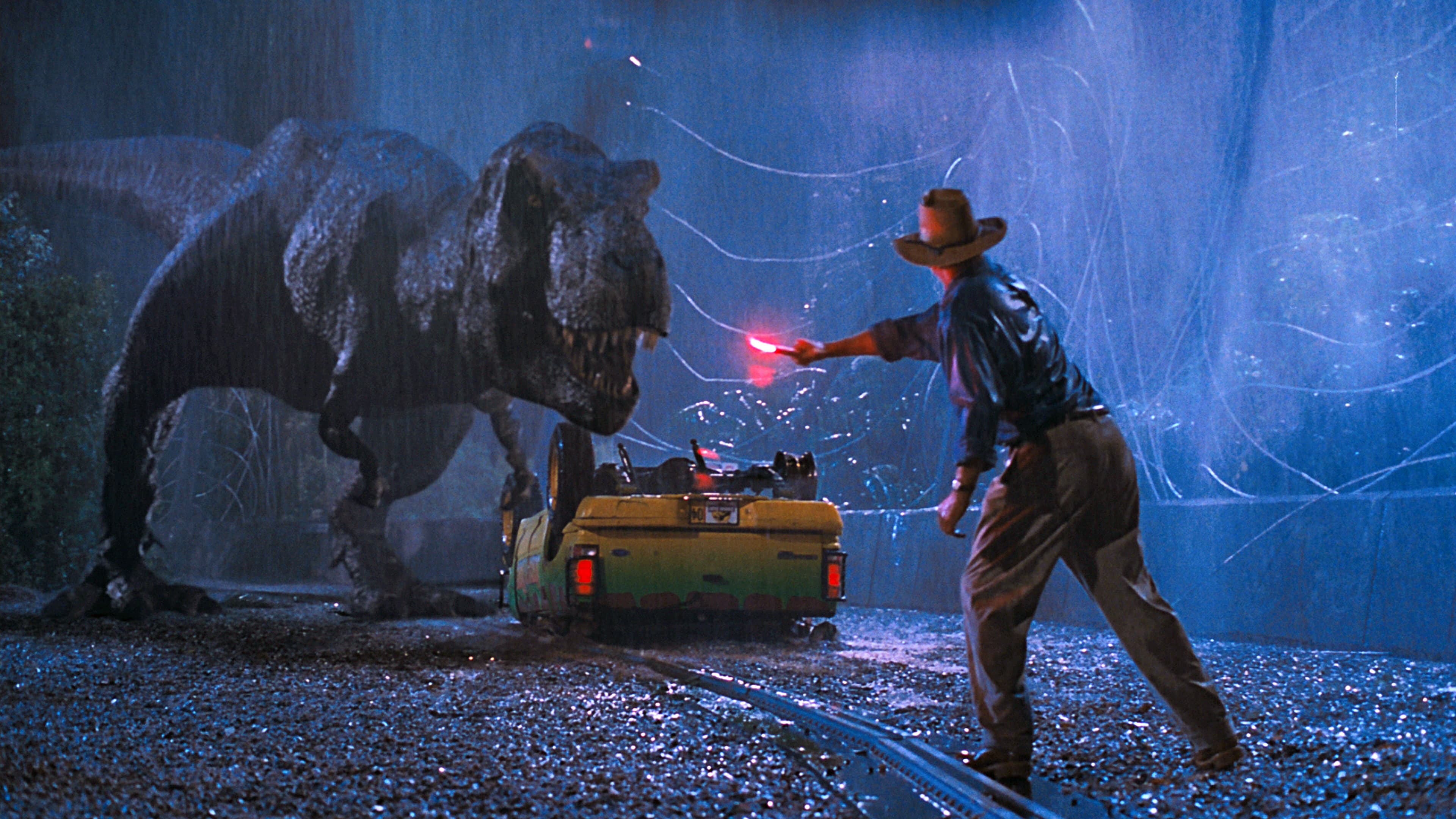 Backdrop for Jurassic Park