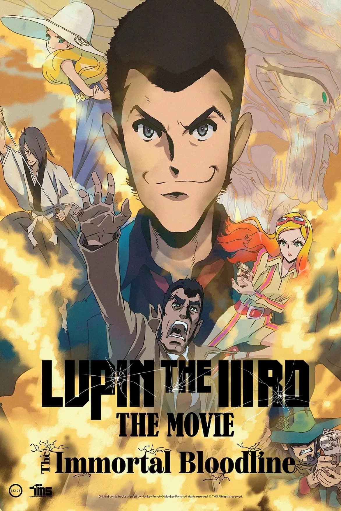 Poster for Lupin the IIIRD: The Movie - The Immortal Bloodline