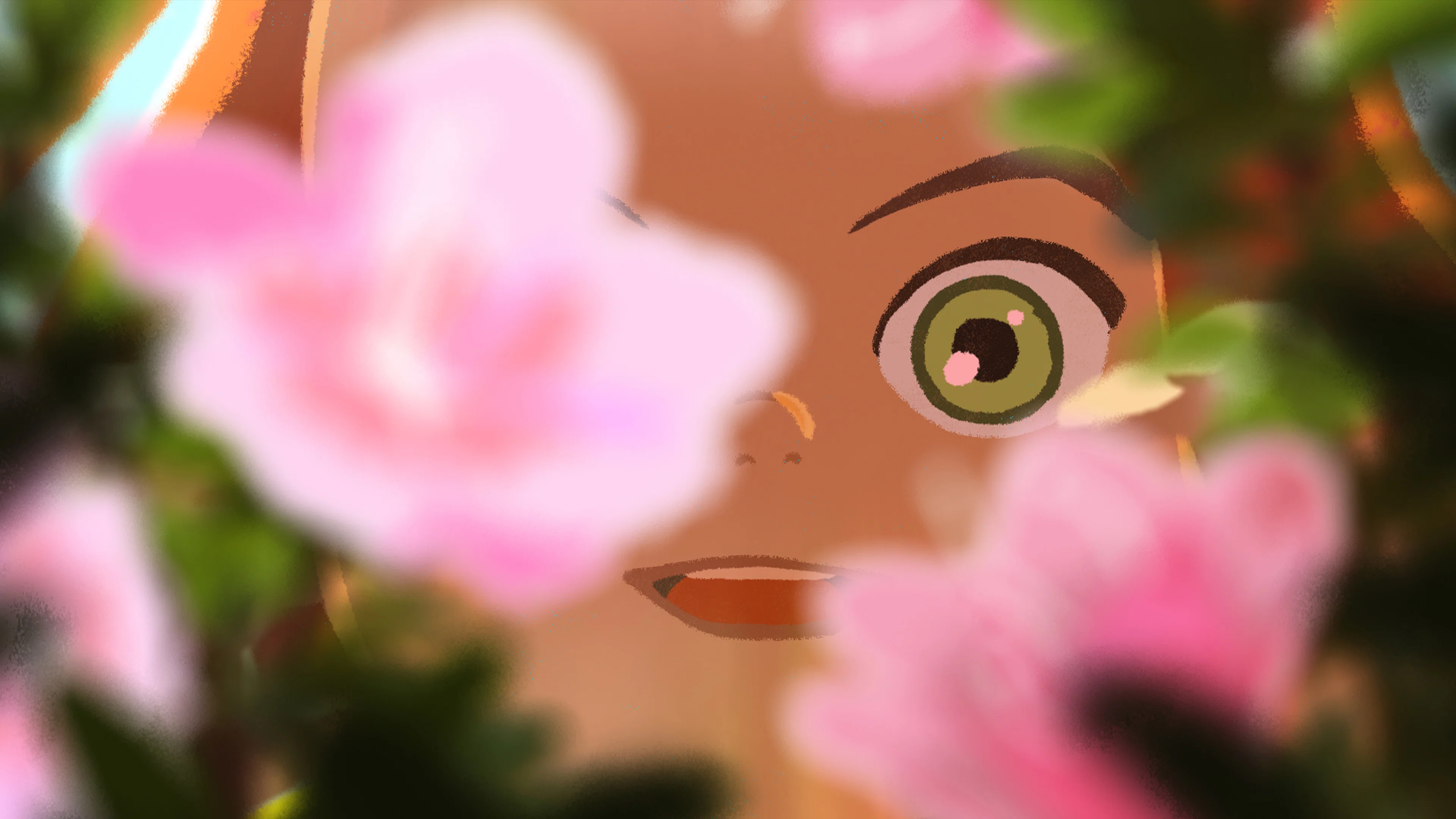 Backdrop for Little Amélie or the Character of Rain