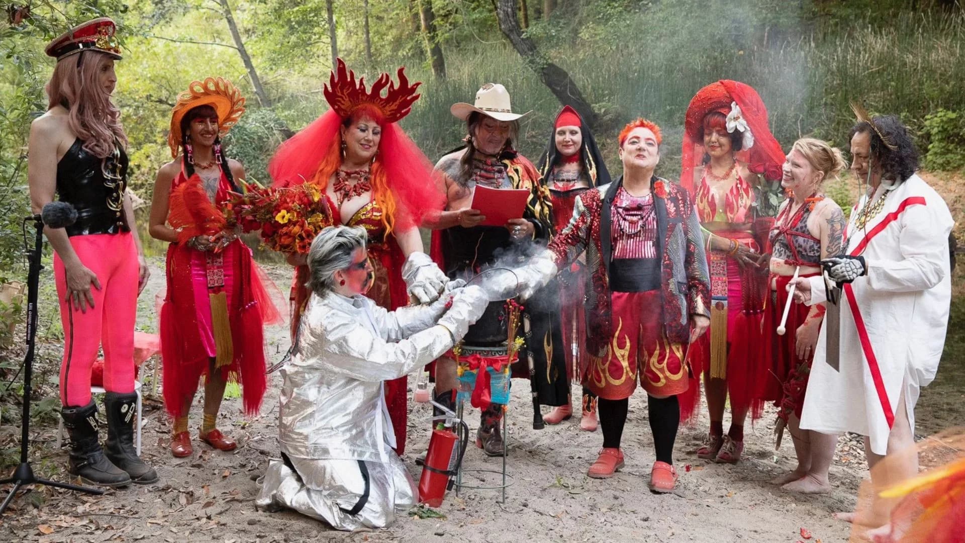 Backdrop for Playing with Fire: An Ecosexual Emergency