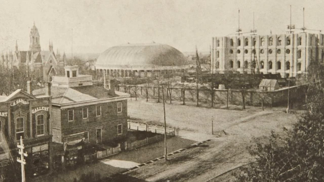 Backdrop for Salt Lake City: A Downtown Story