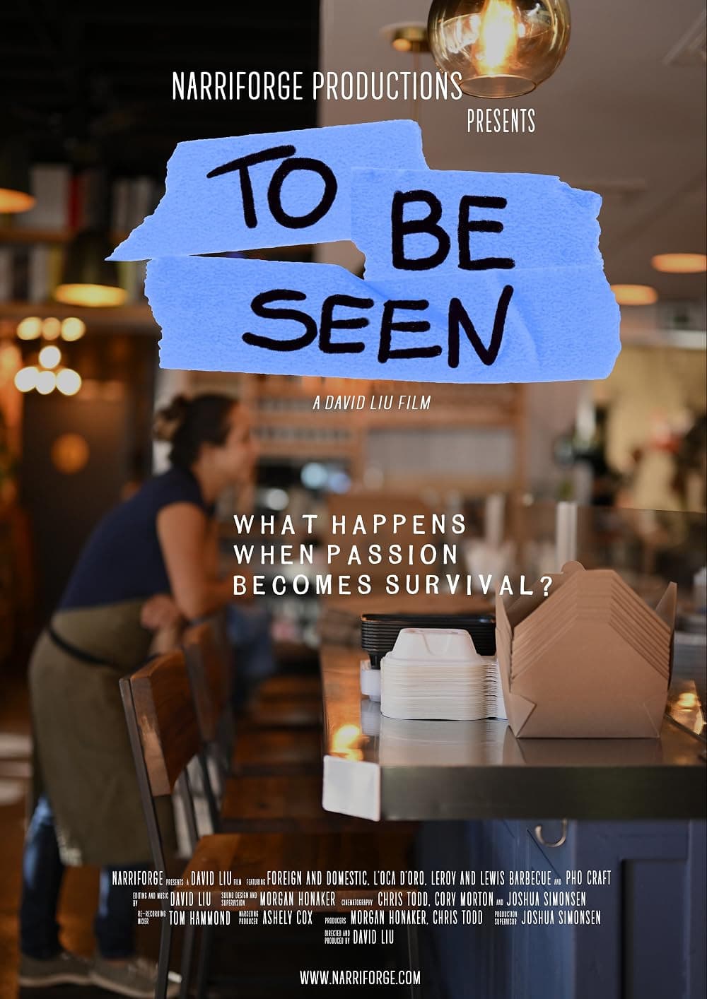 Poster for To Be Seen