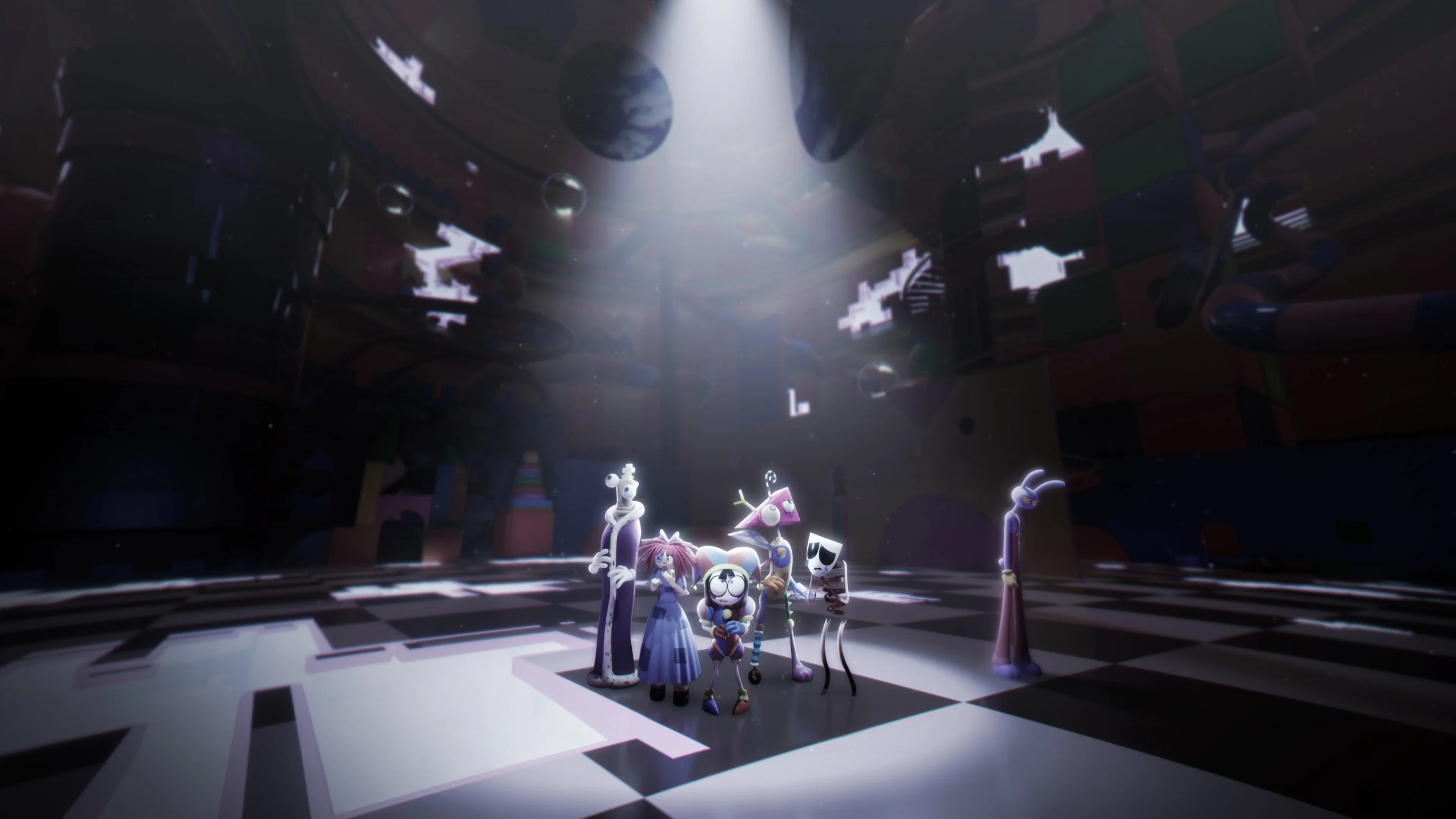 Backdrop for The Amazing Digital Circus: The Last Act