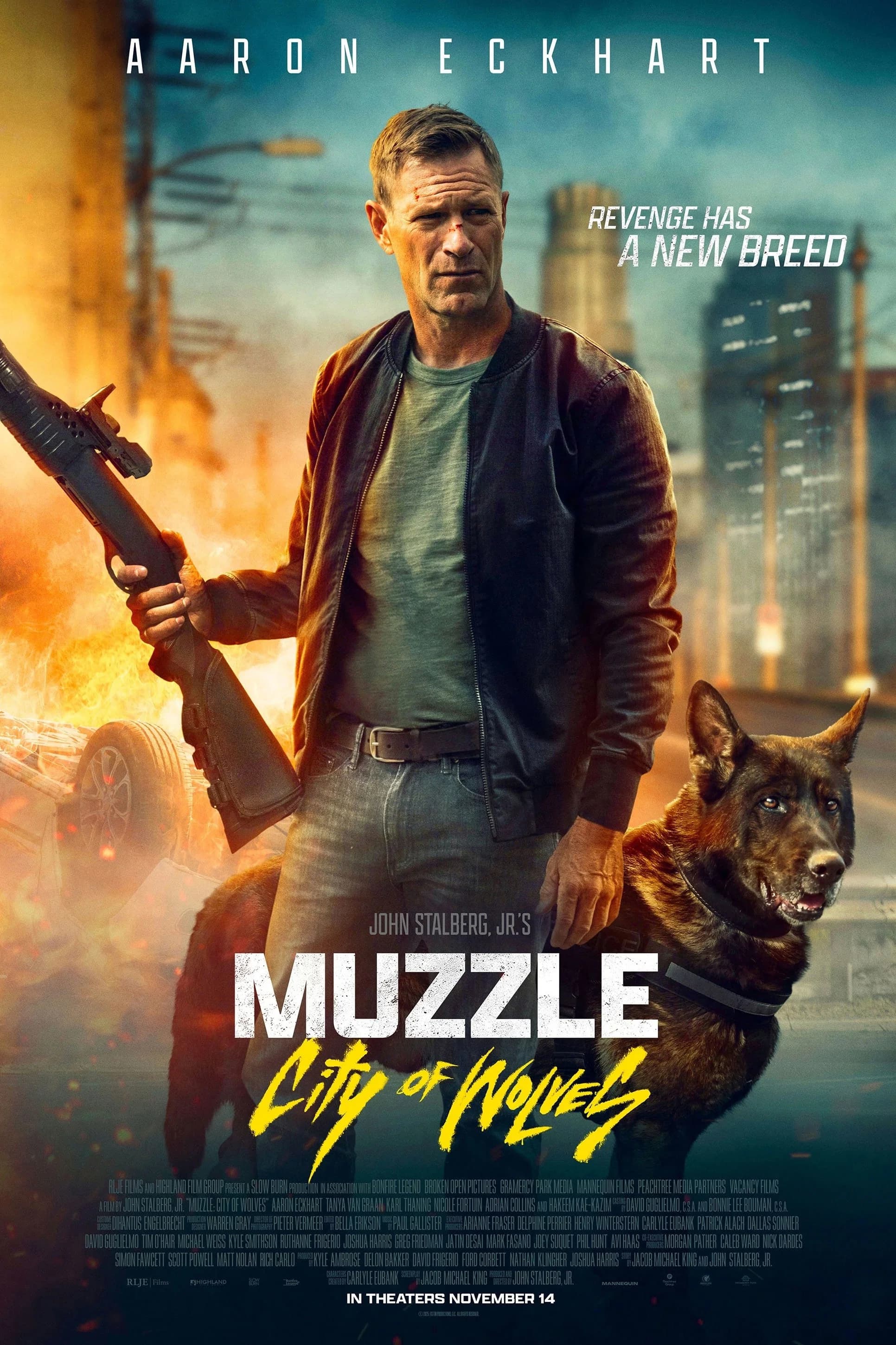 Poster for Muzzle: City of Wolves
