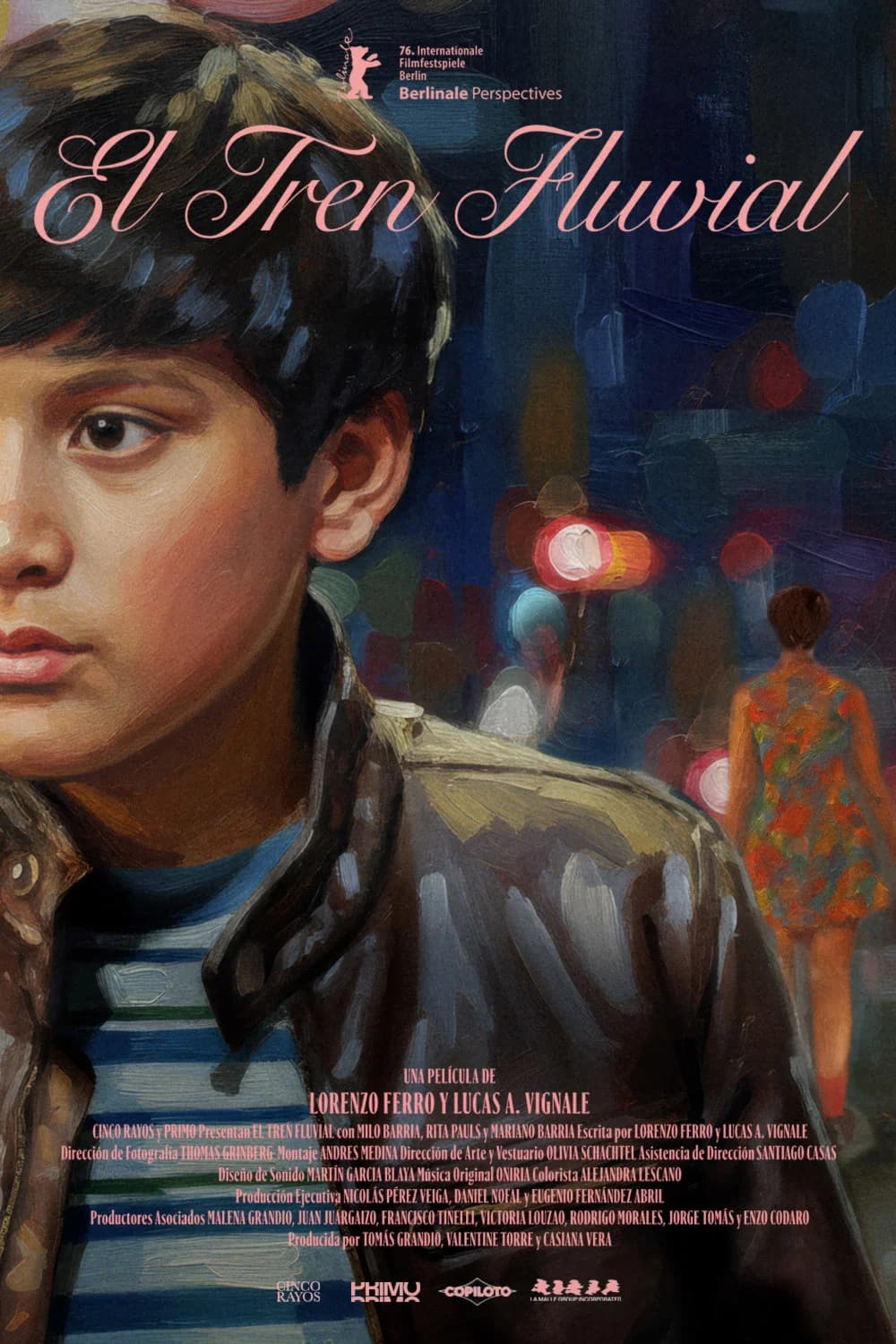 Poster for The River Train