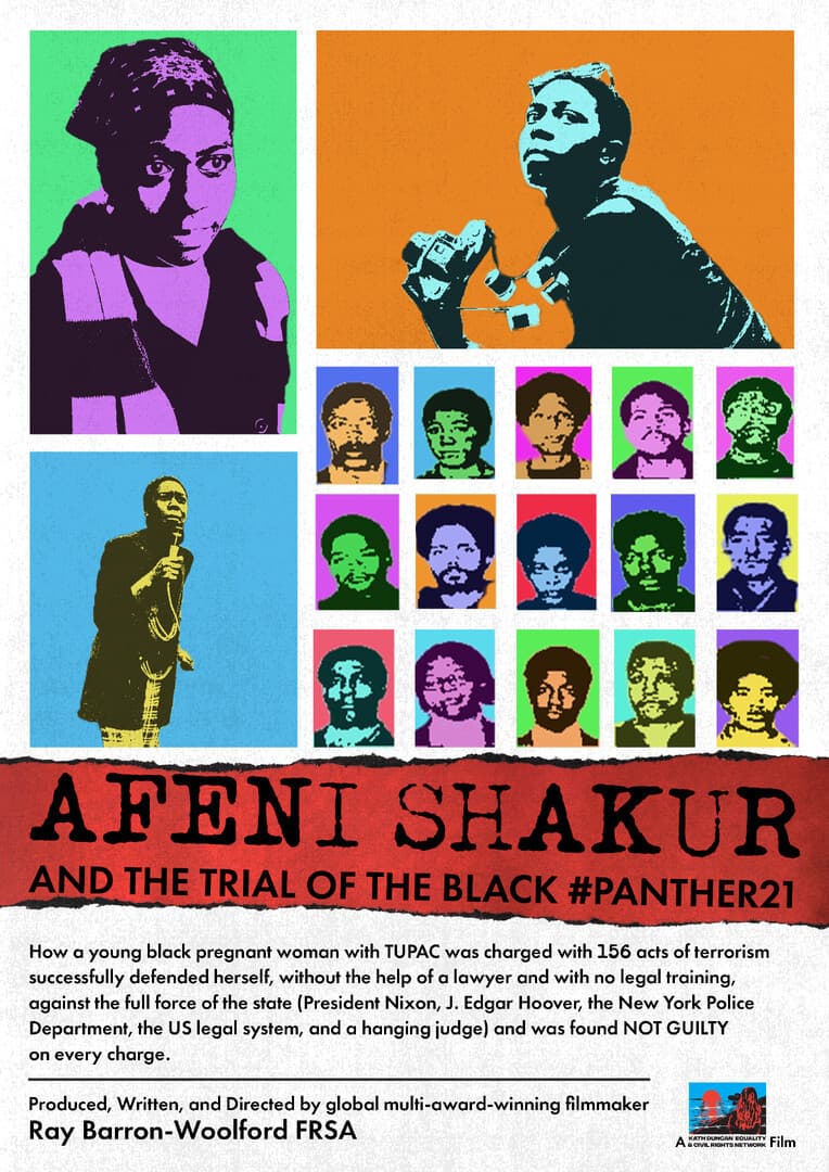 Poster for Afeni Shakur and the Trial of the Black Panther 21