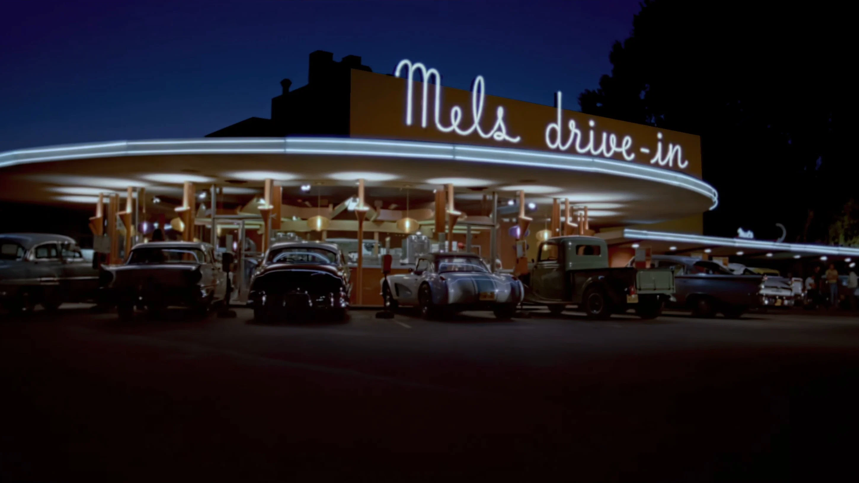 Backdrop for American Graffiti