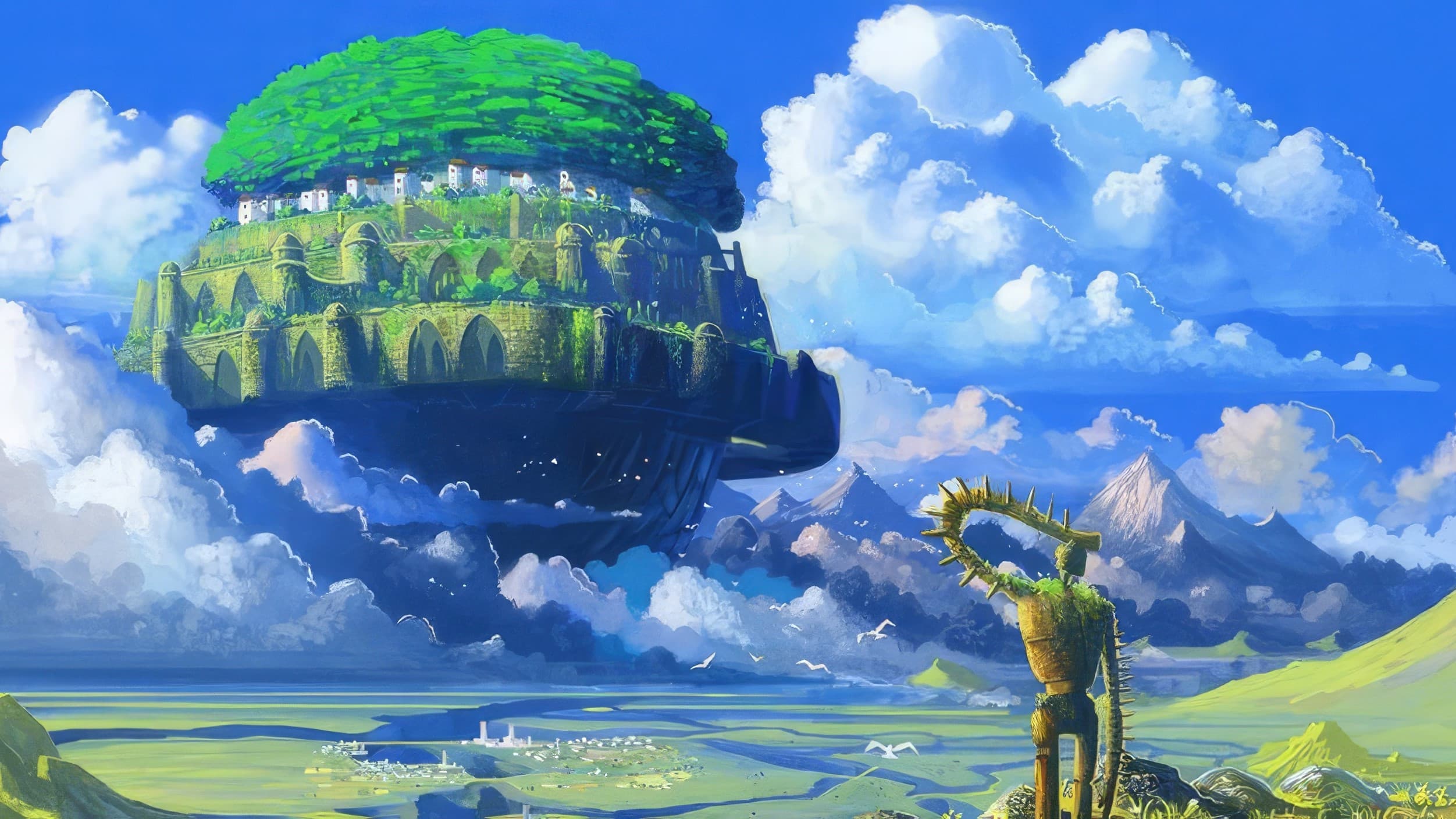 Backdrop for Castle in the Sky