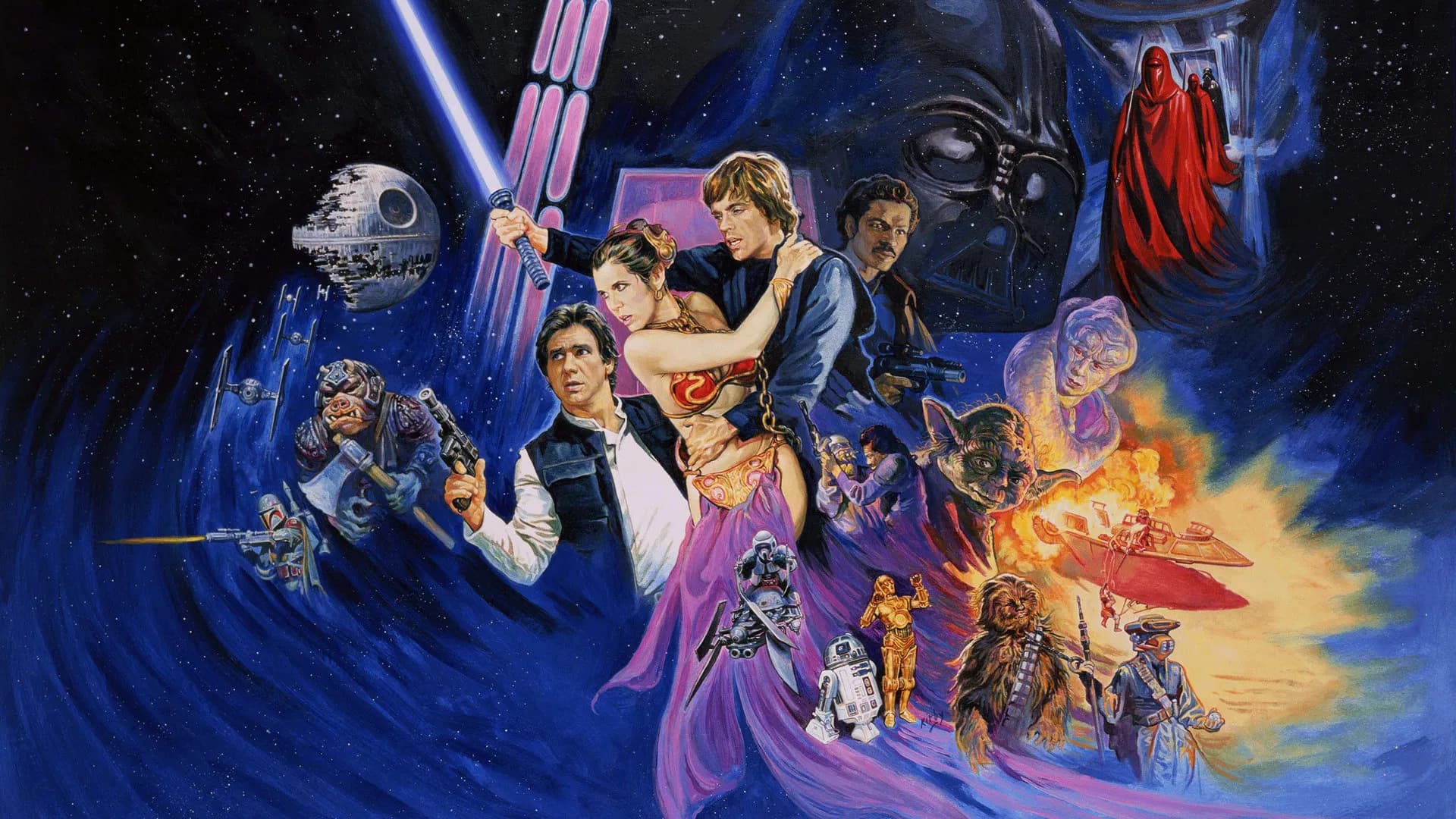 Backdrop for Return of the Jedi